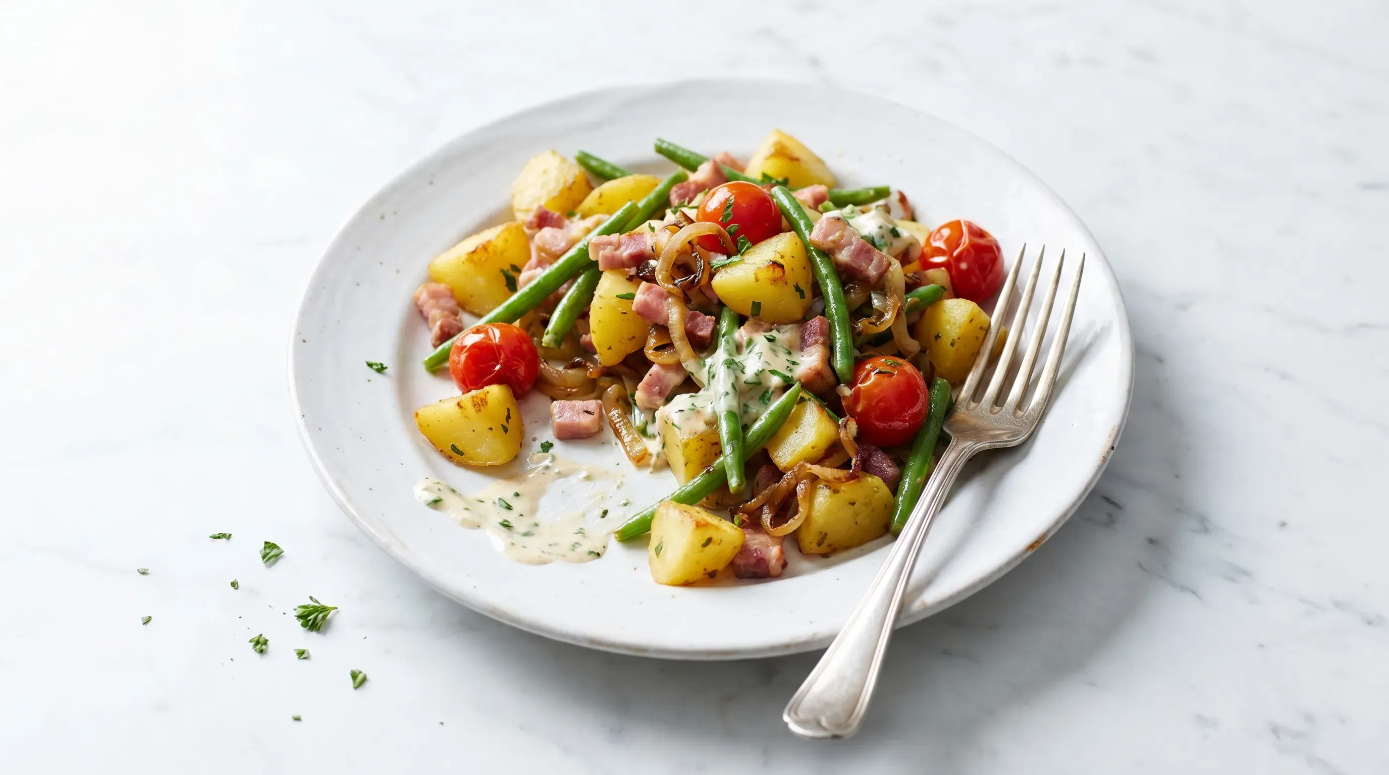 5 Minuten Kartoffel Pfanne