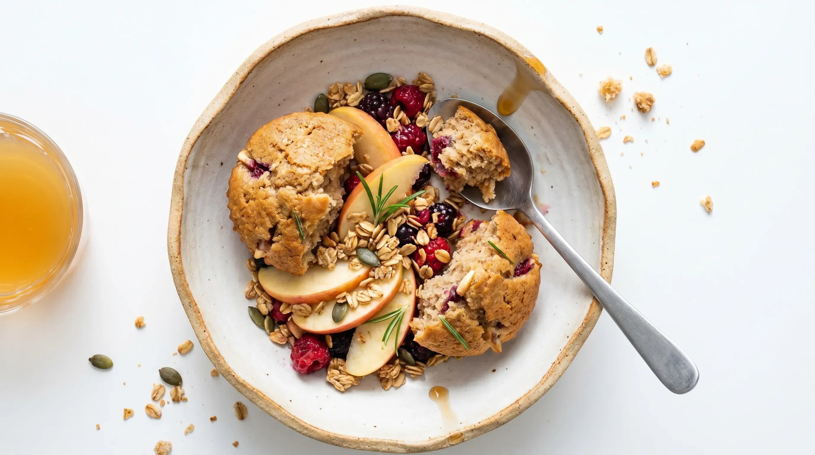 Ahornsirup-Apfel-Muffins