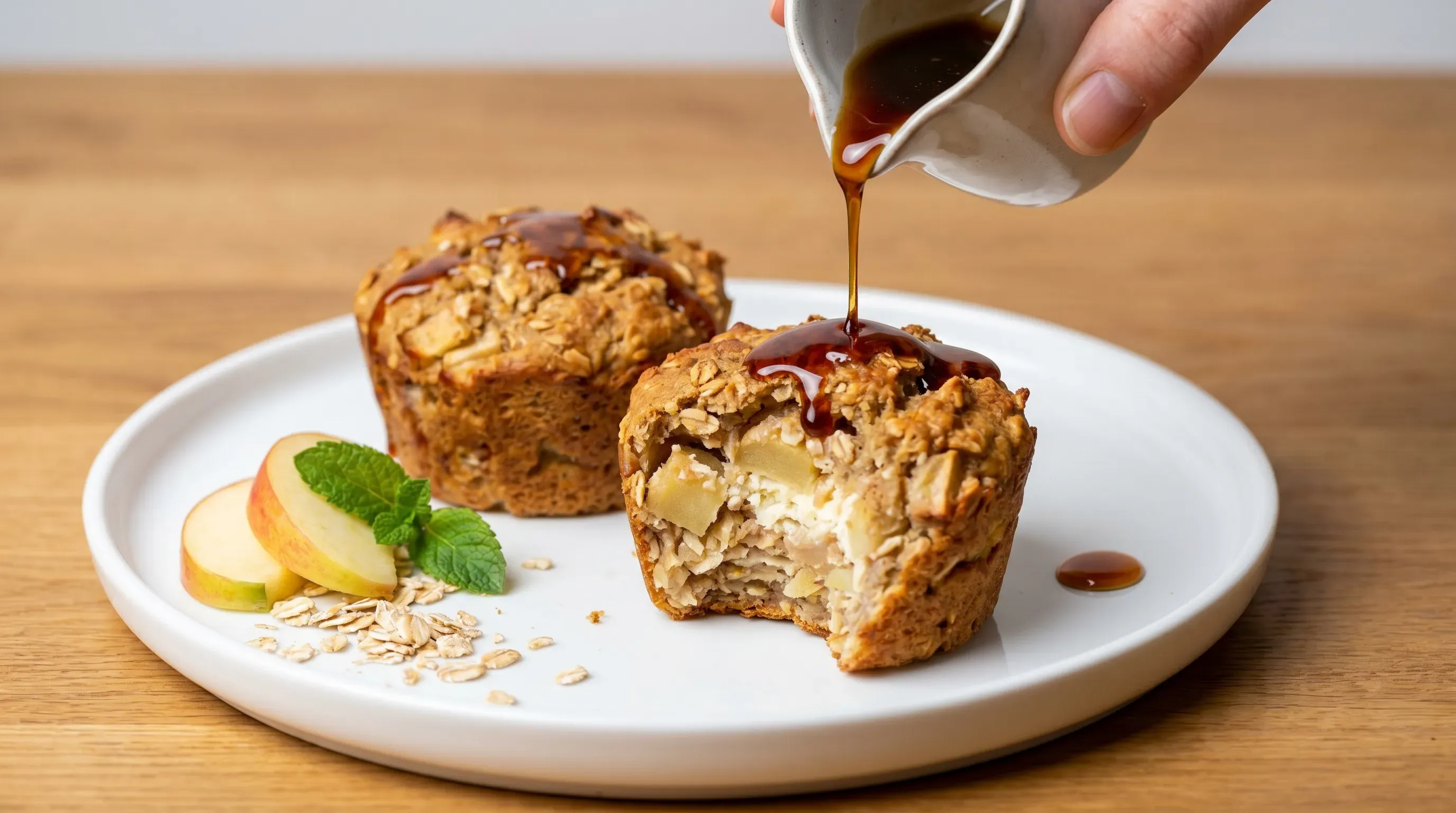 Histaminarme Apfel-Hafer-Muffins