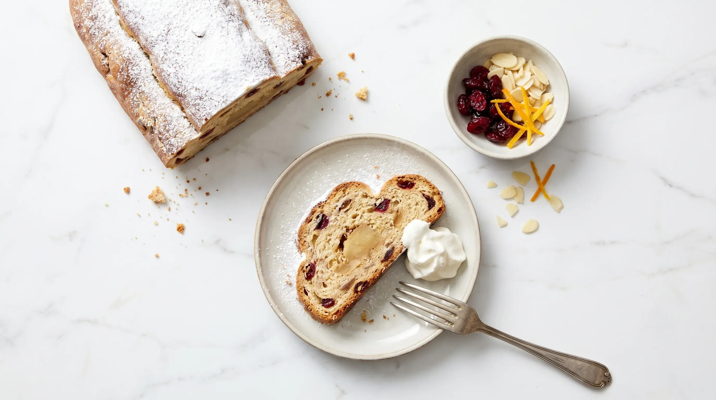 Apfel-Weihnachts-Stollen
