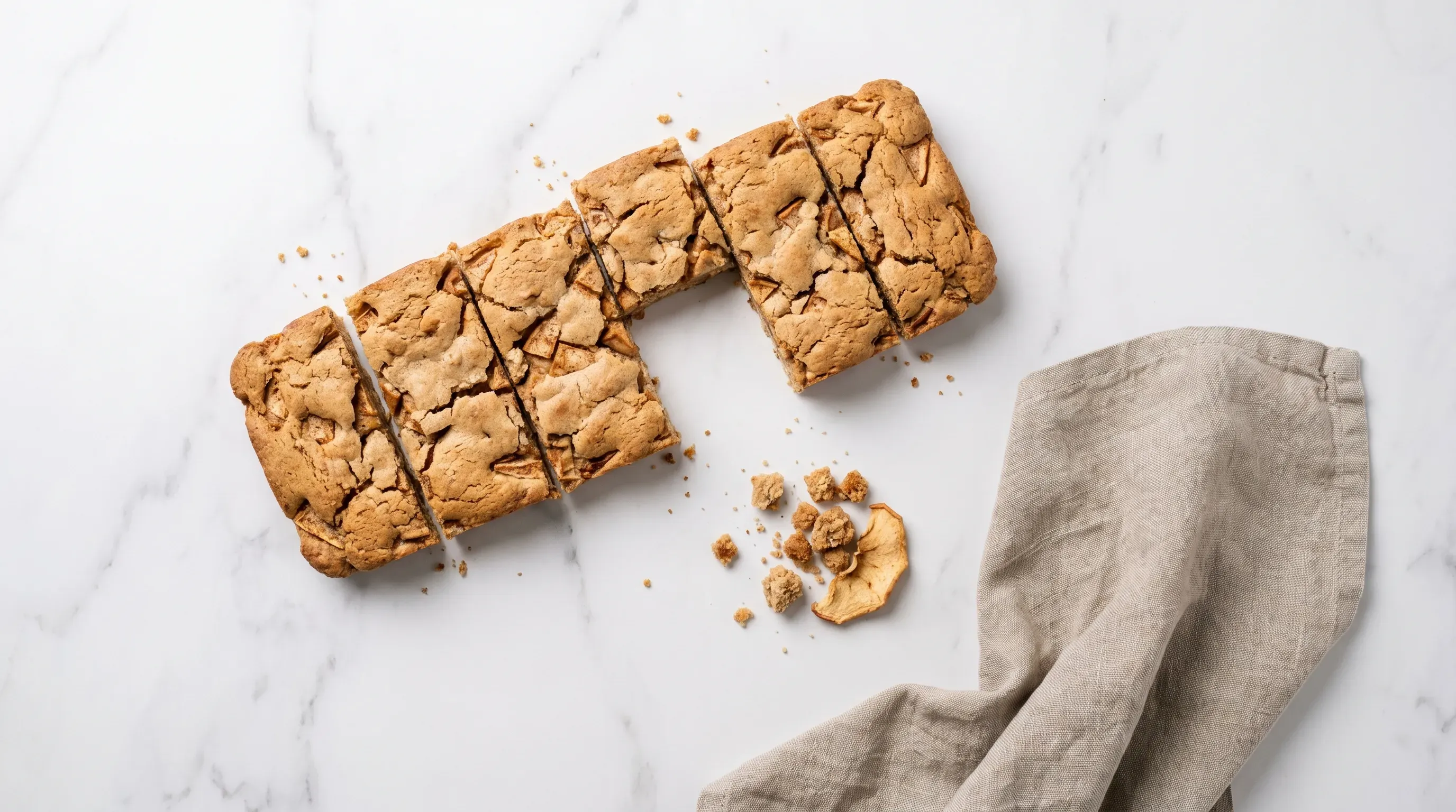 Apfel-Zimt-Riegel – histaminarm & glutenfrei & vegan