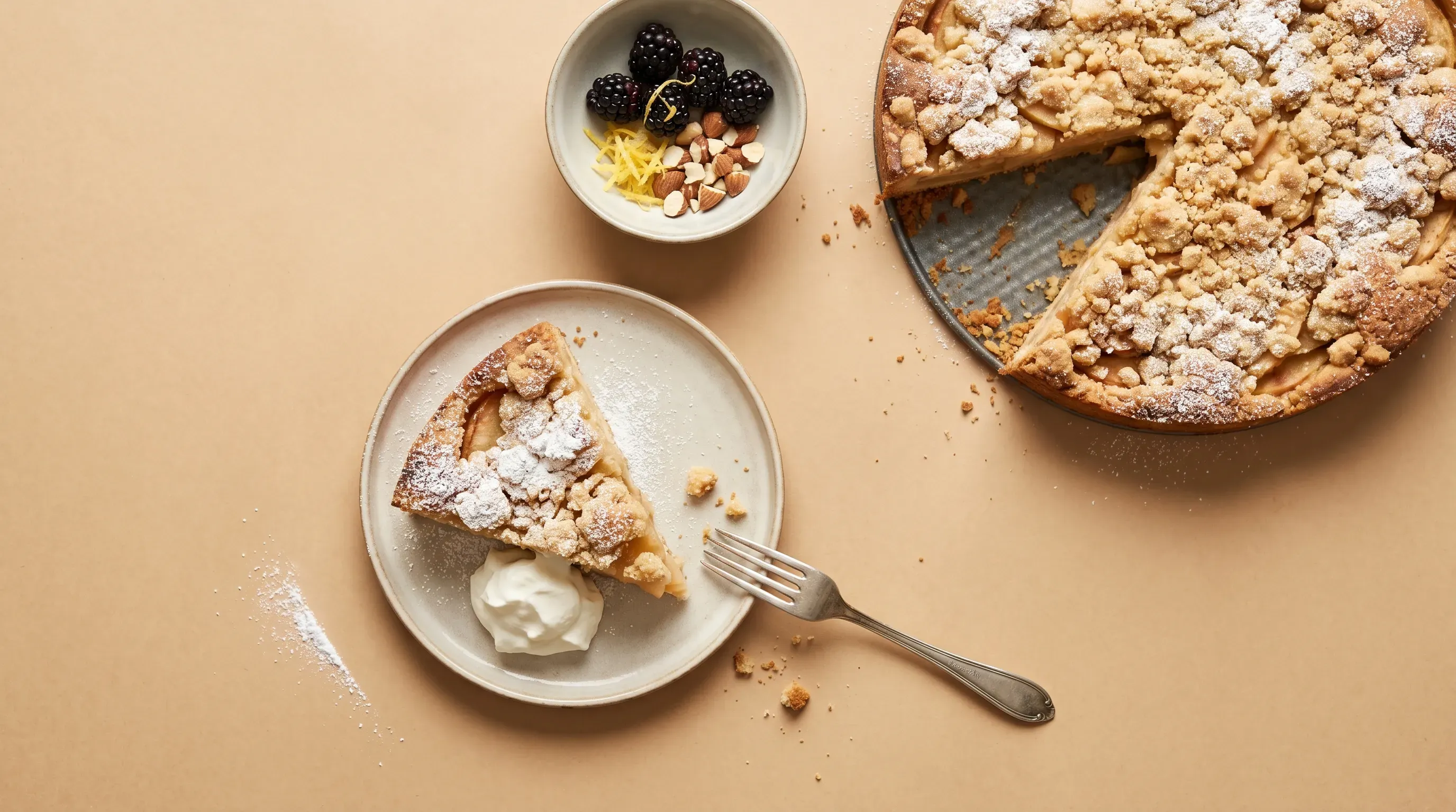 Apfelkuchen mit Knusperkruste
