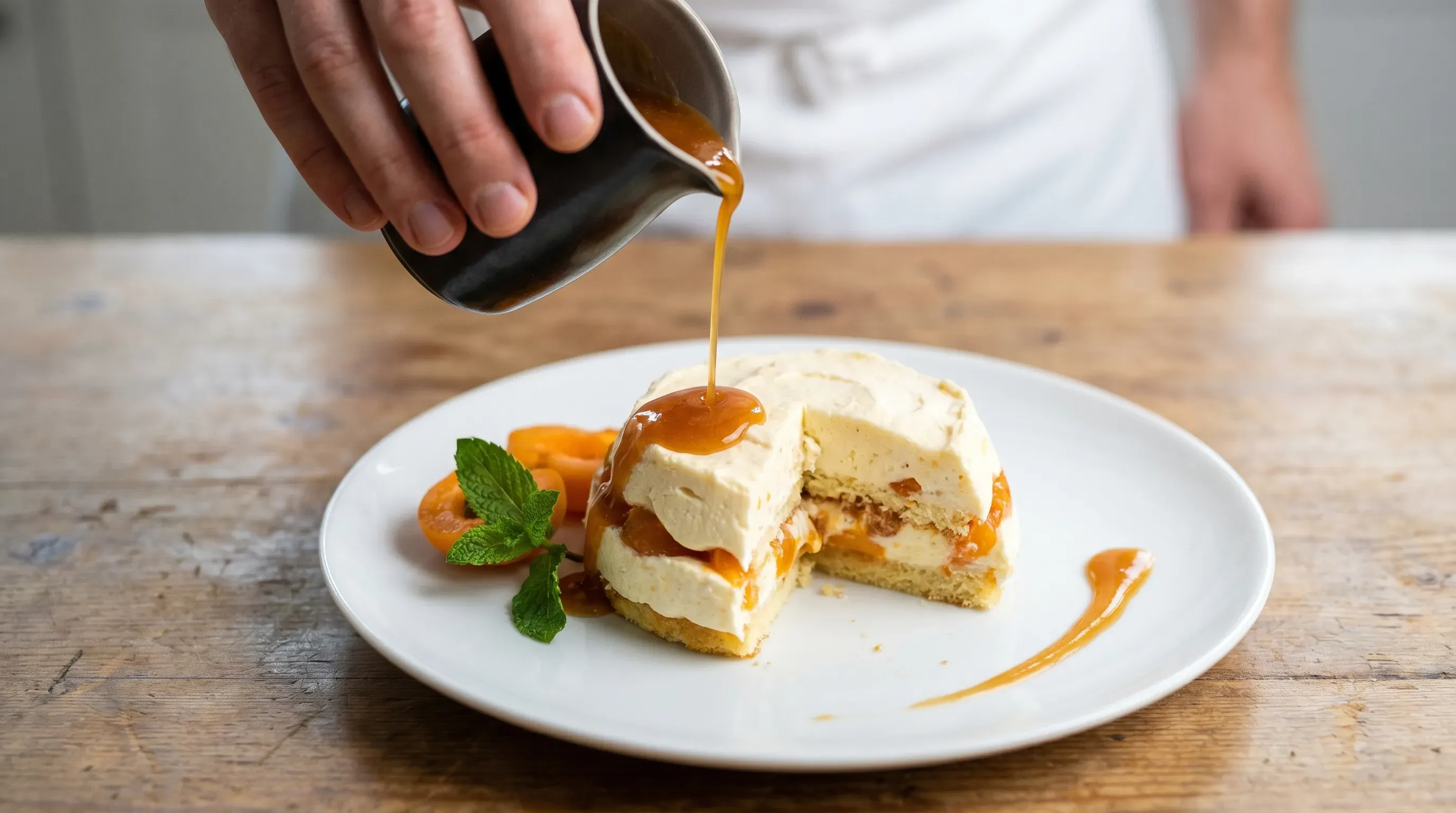Aprikosen-Mascarpone-Creme
