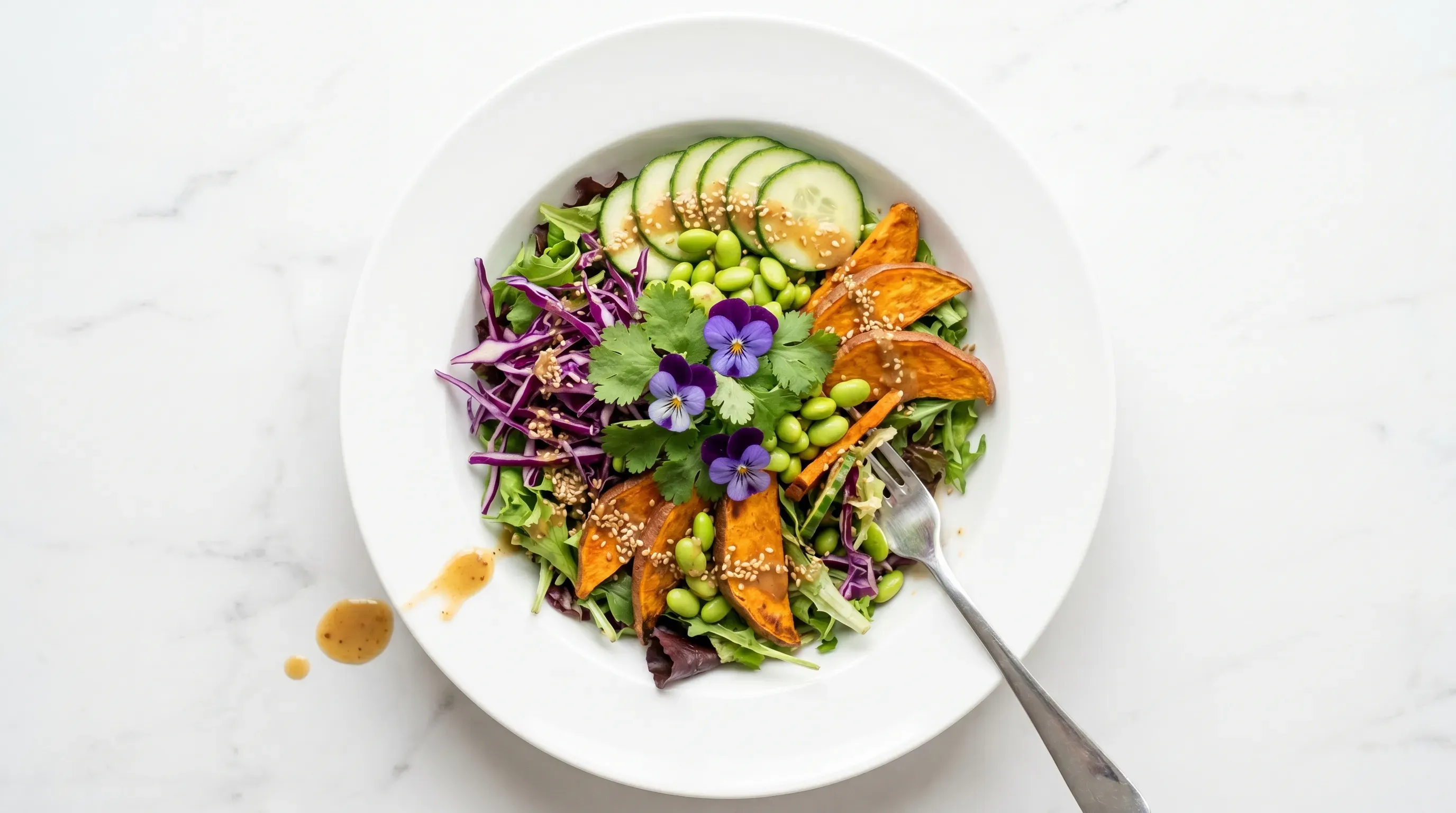 Asiatischer Sommersalat