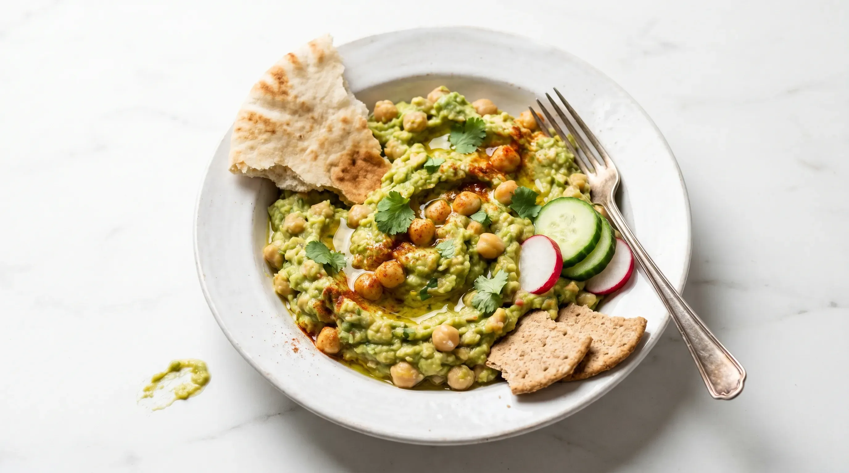 Avocado Kichererbsen Dip