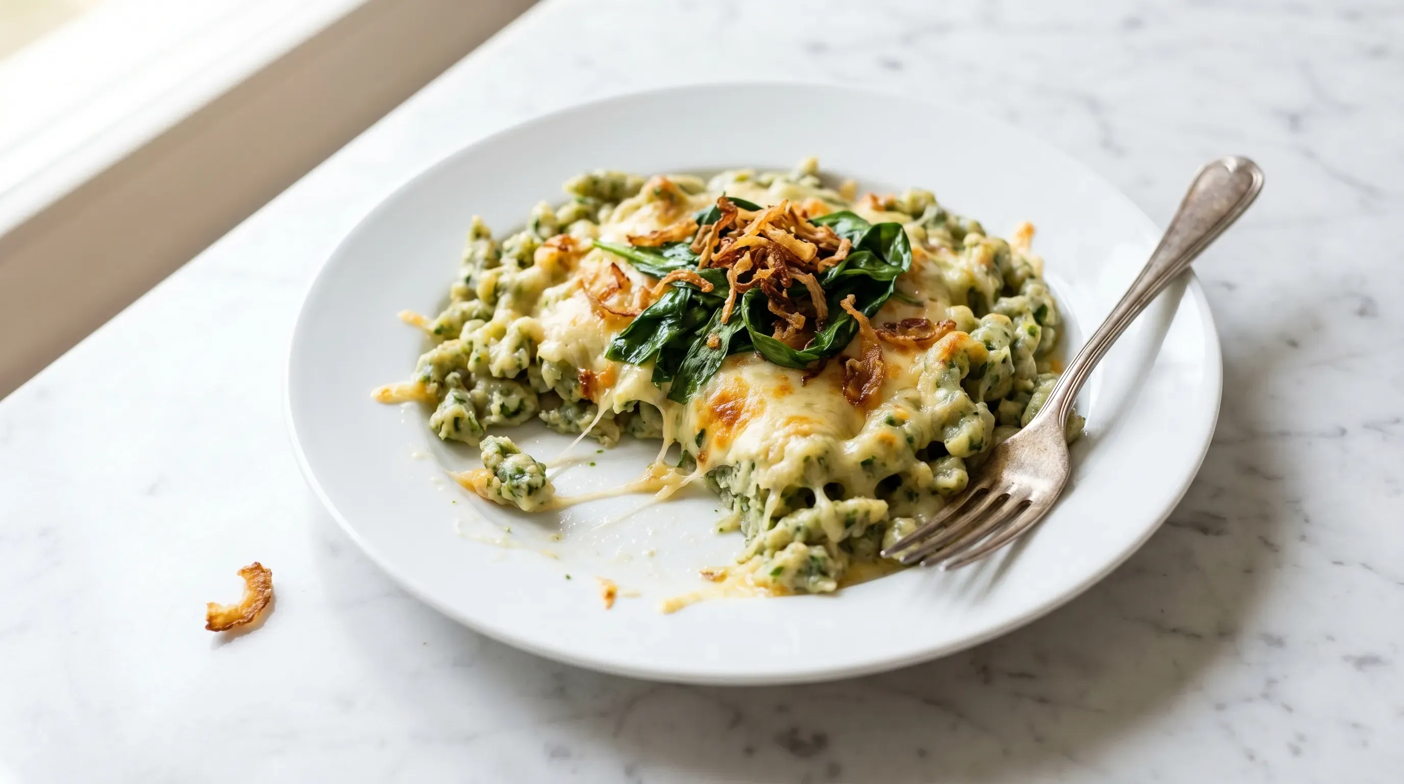 Bärlauch-Käsespätzle