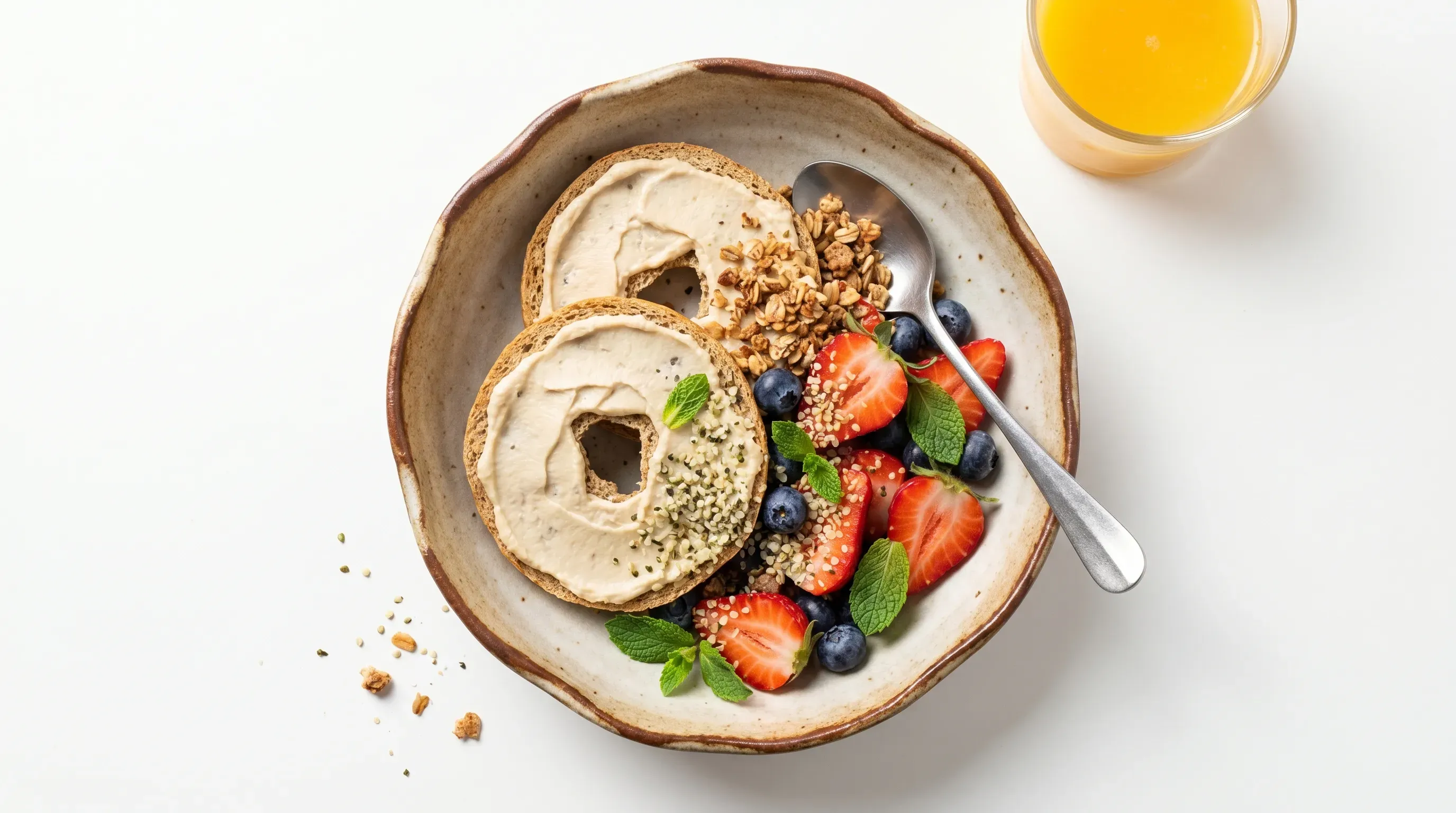 Bagels-Brötchen – histaminarm & glutenfrei & vegan