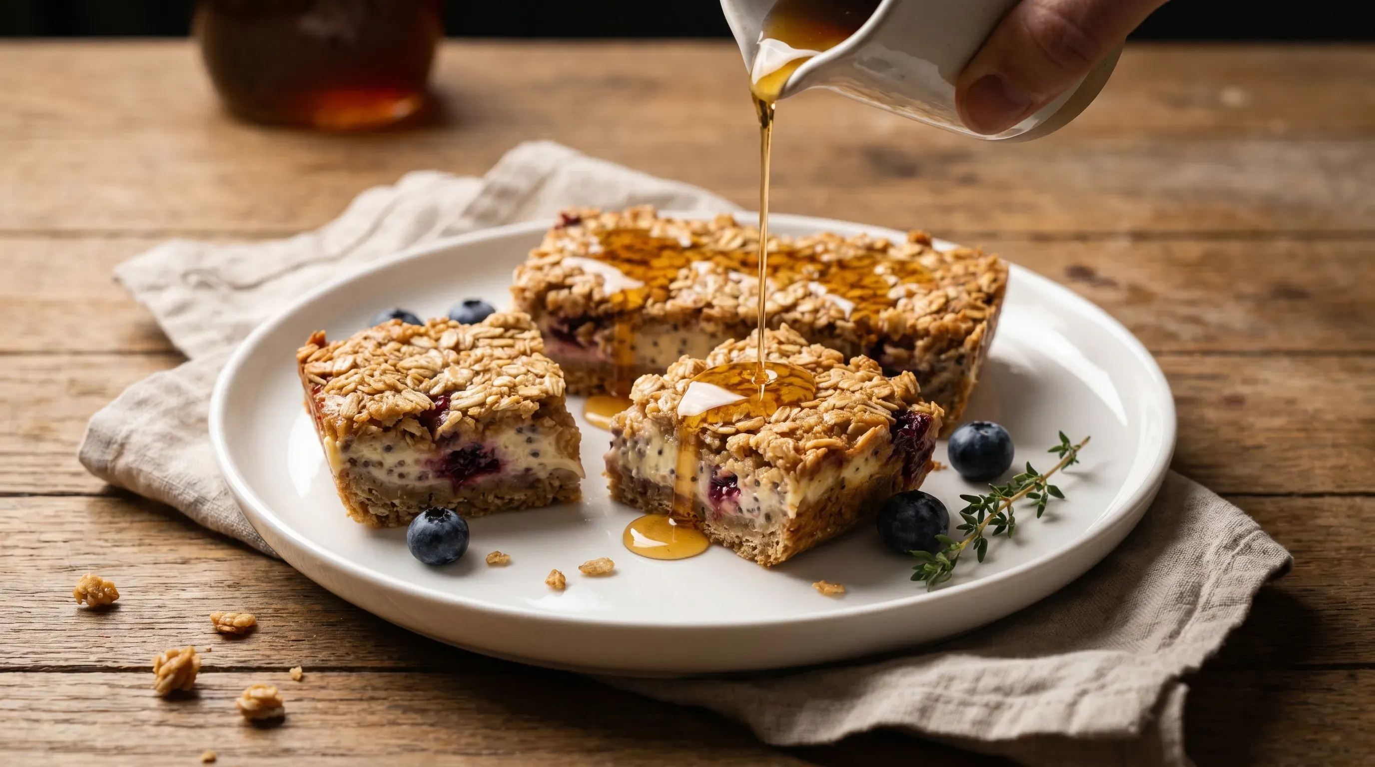 Baked Oat-Bars – histaminarm & glutenfrei & vegan