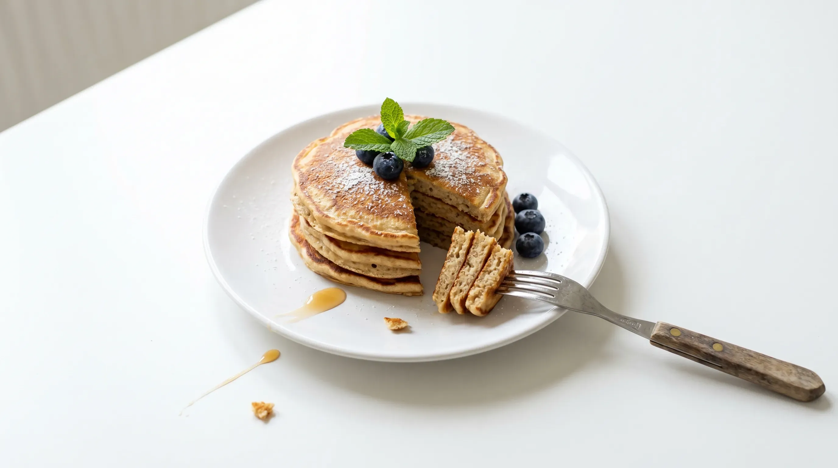 Bananen-Hafer-Pfannkuchen