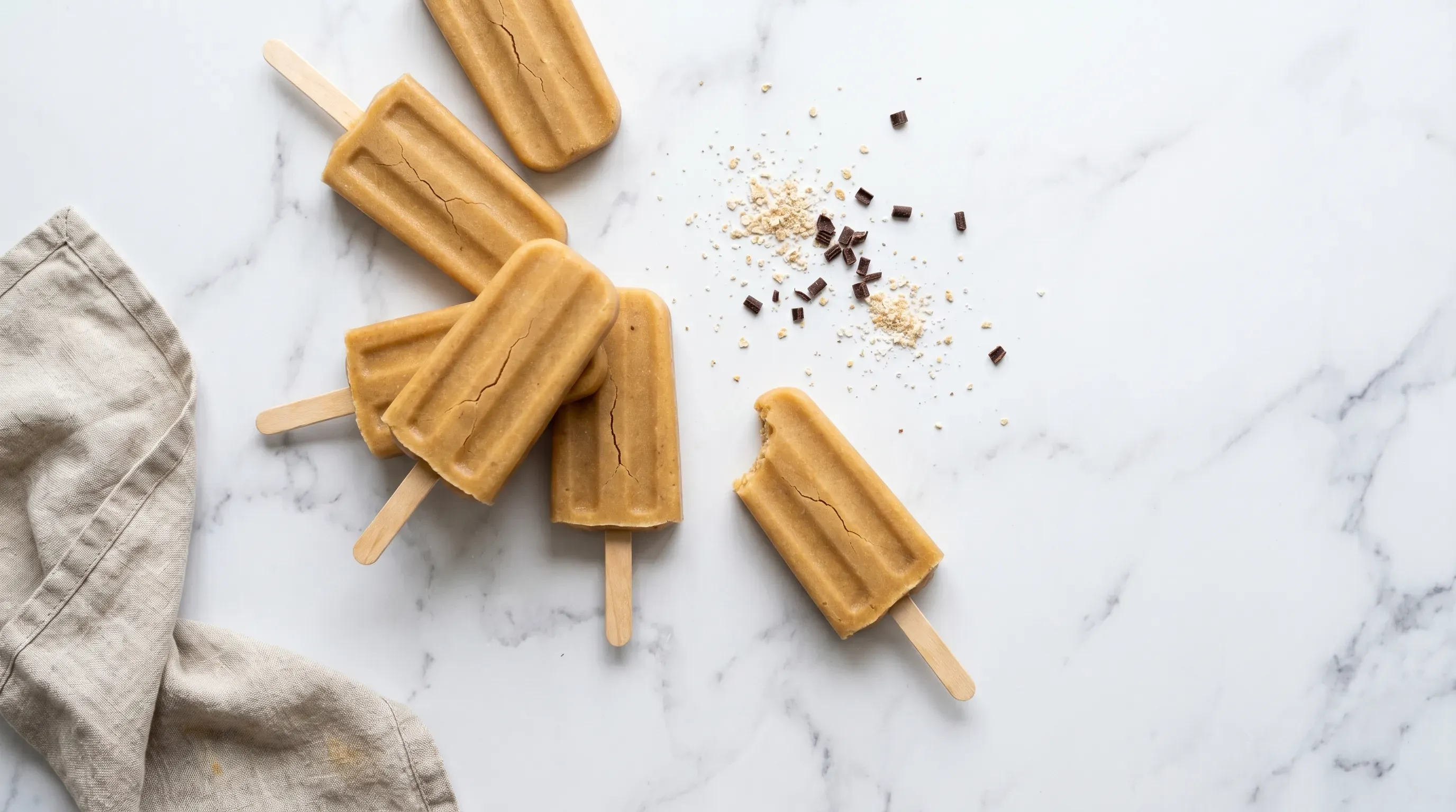 Bananen Popsicles – glutenfrei & laktosefrei & histaminarm