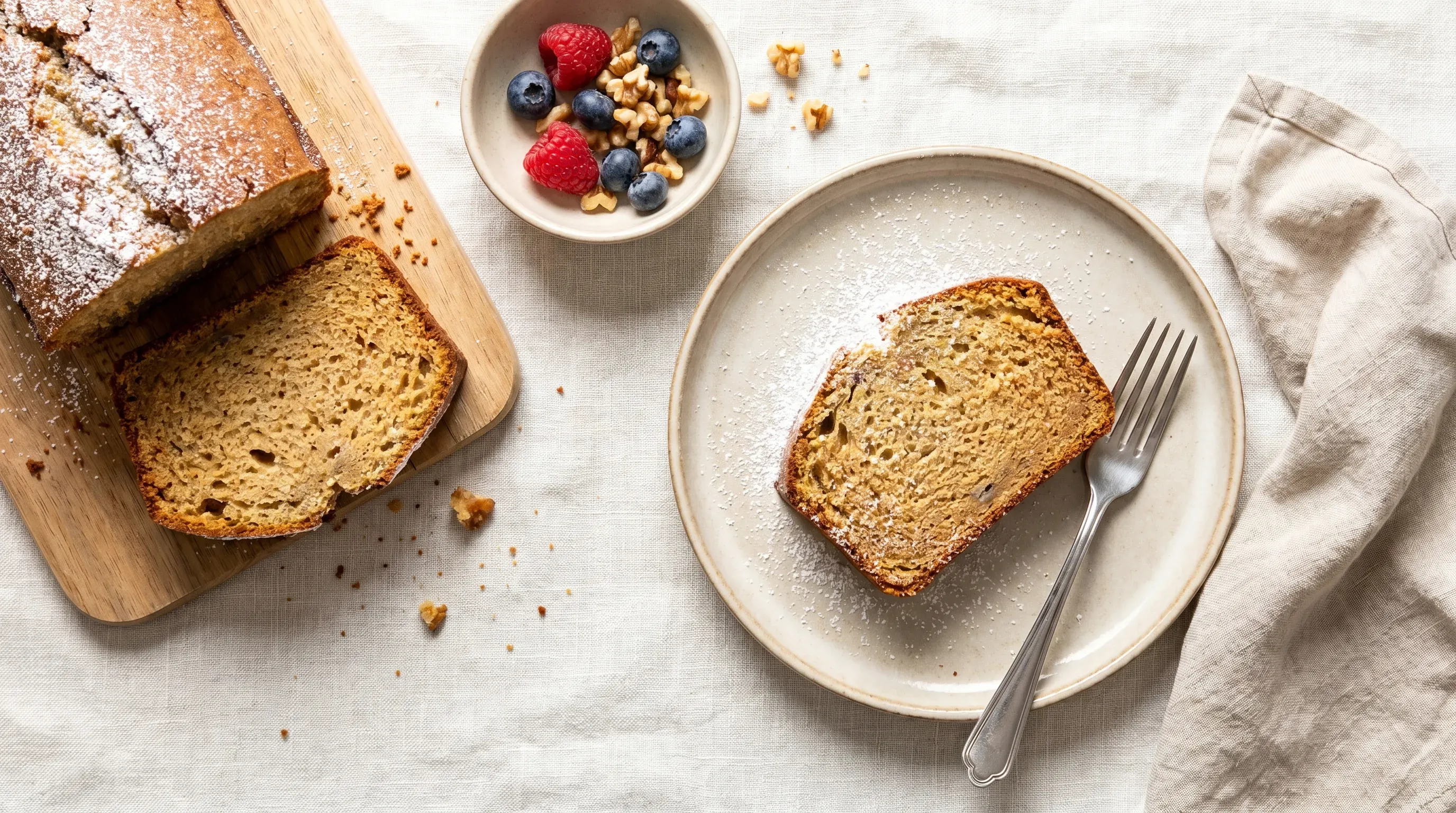 Bananenbrot ohne Banane