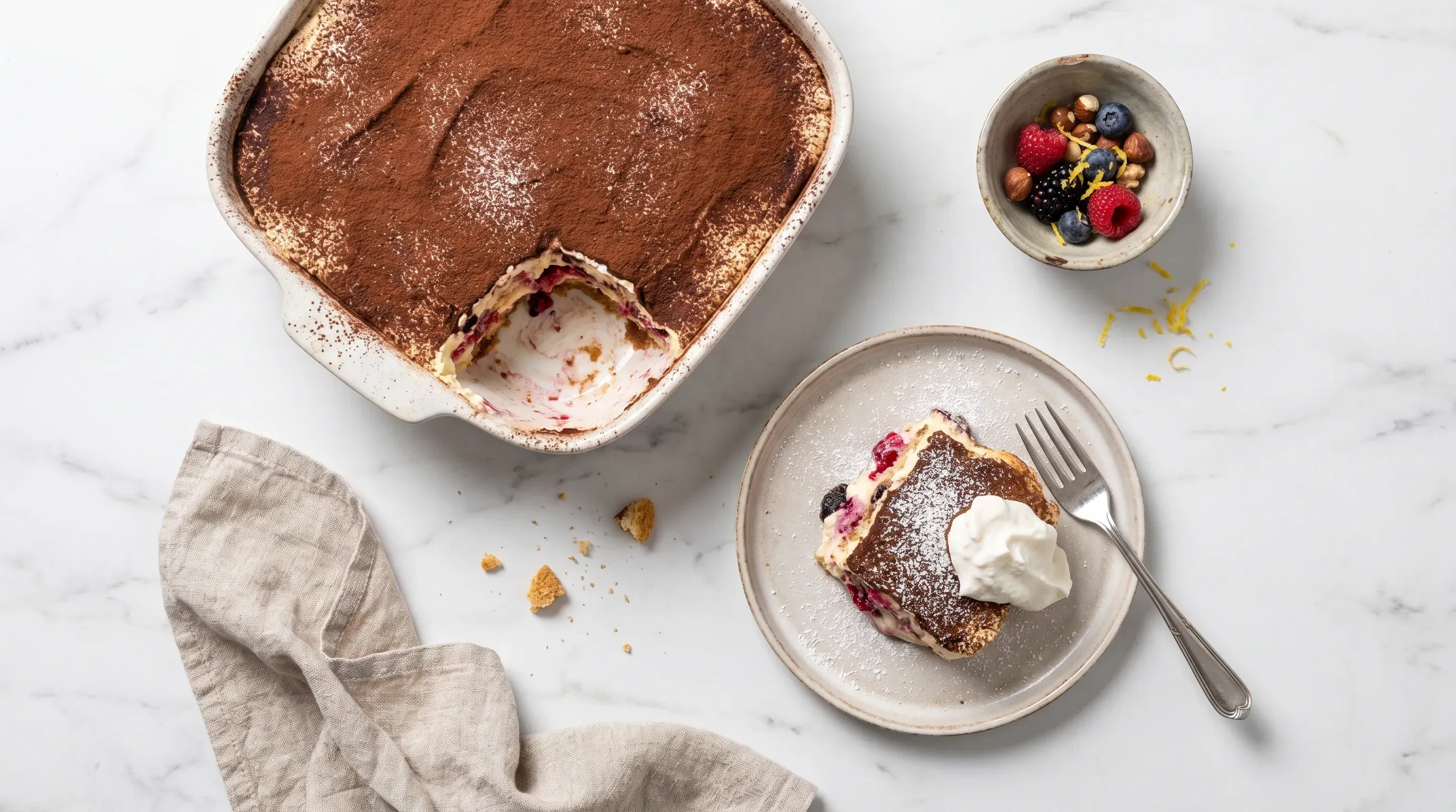 Beeren-Tiramisu – vegetarisch & histaminarm