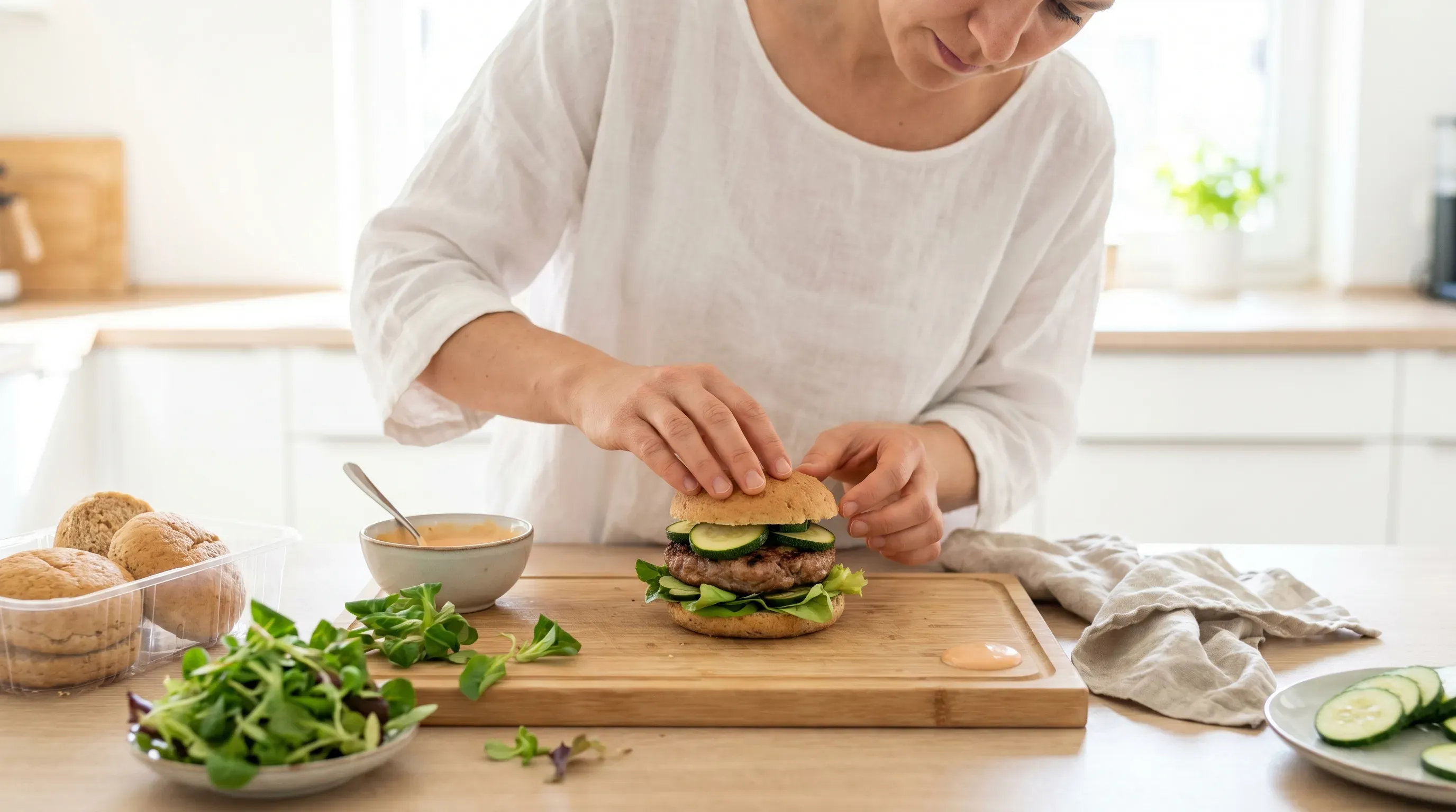 Bikini-Burger – histaminarm & glutenfrei & laktosefrei