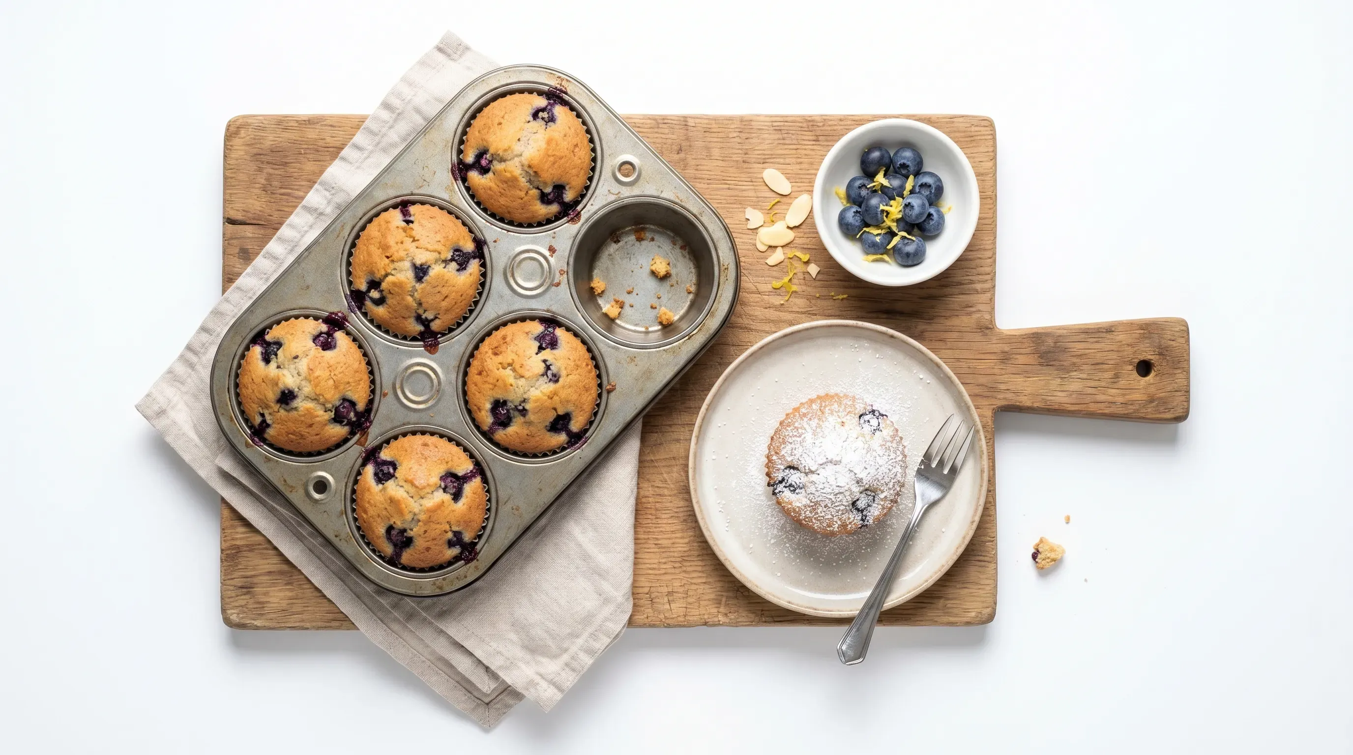 Blaubeer-Cupcakes – histaminarm & glutenfrei & vegan