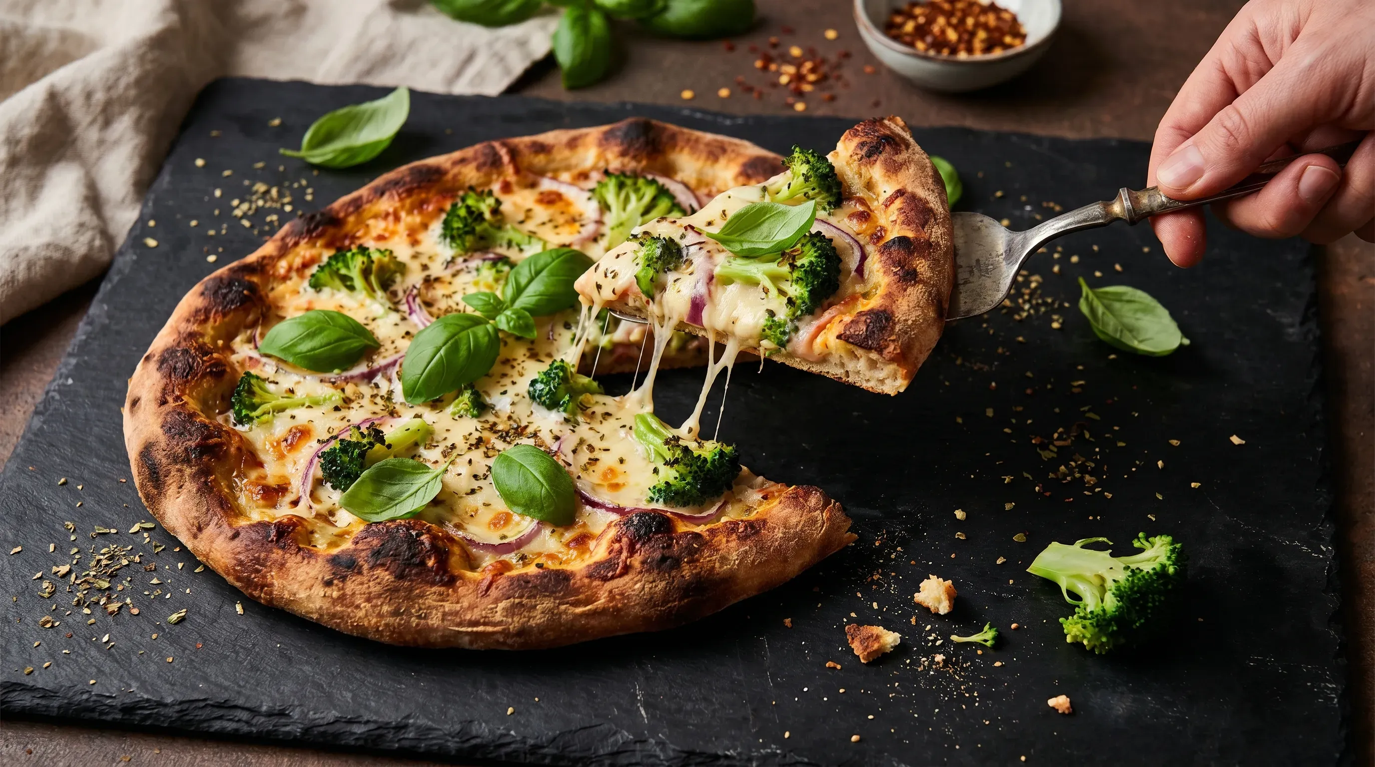 Brokkoli Pizza – glutenfrei & histaminarm