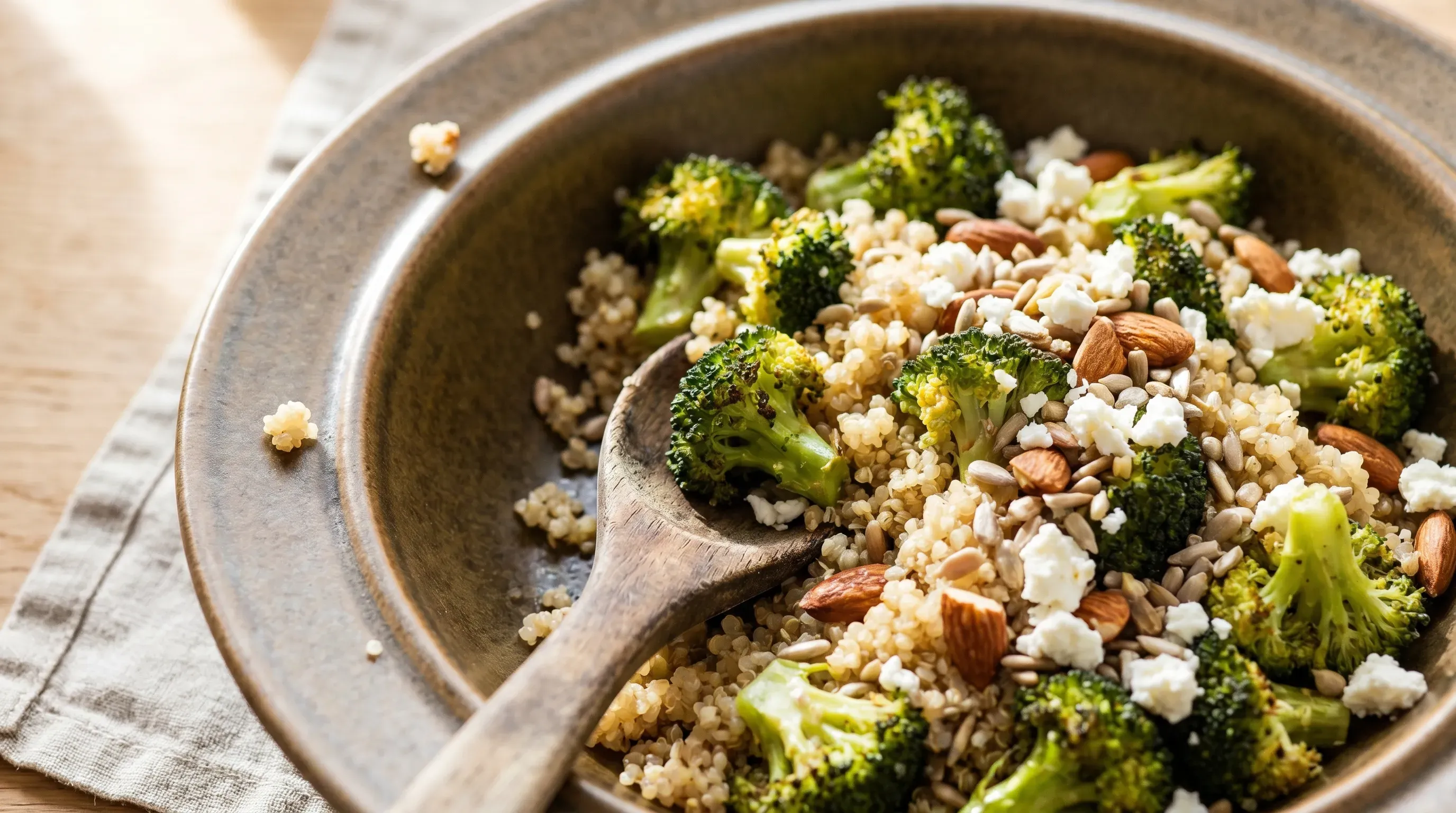 Brokkoli Quinoa Salat