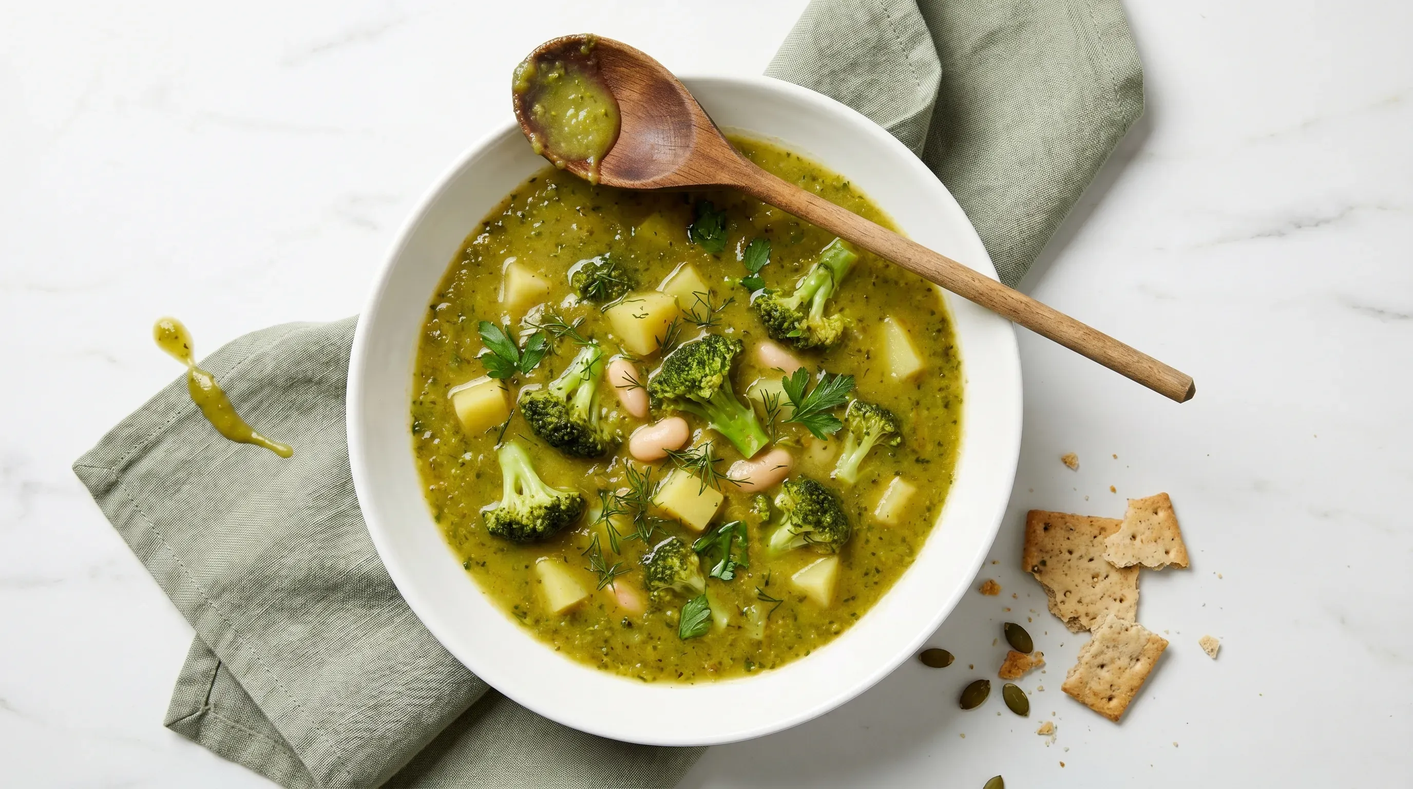 Brokkolisuppe – glutenfrei & vegetarisch & histaminarm