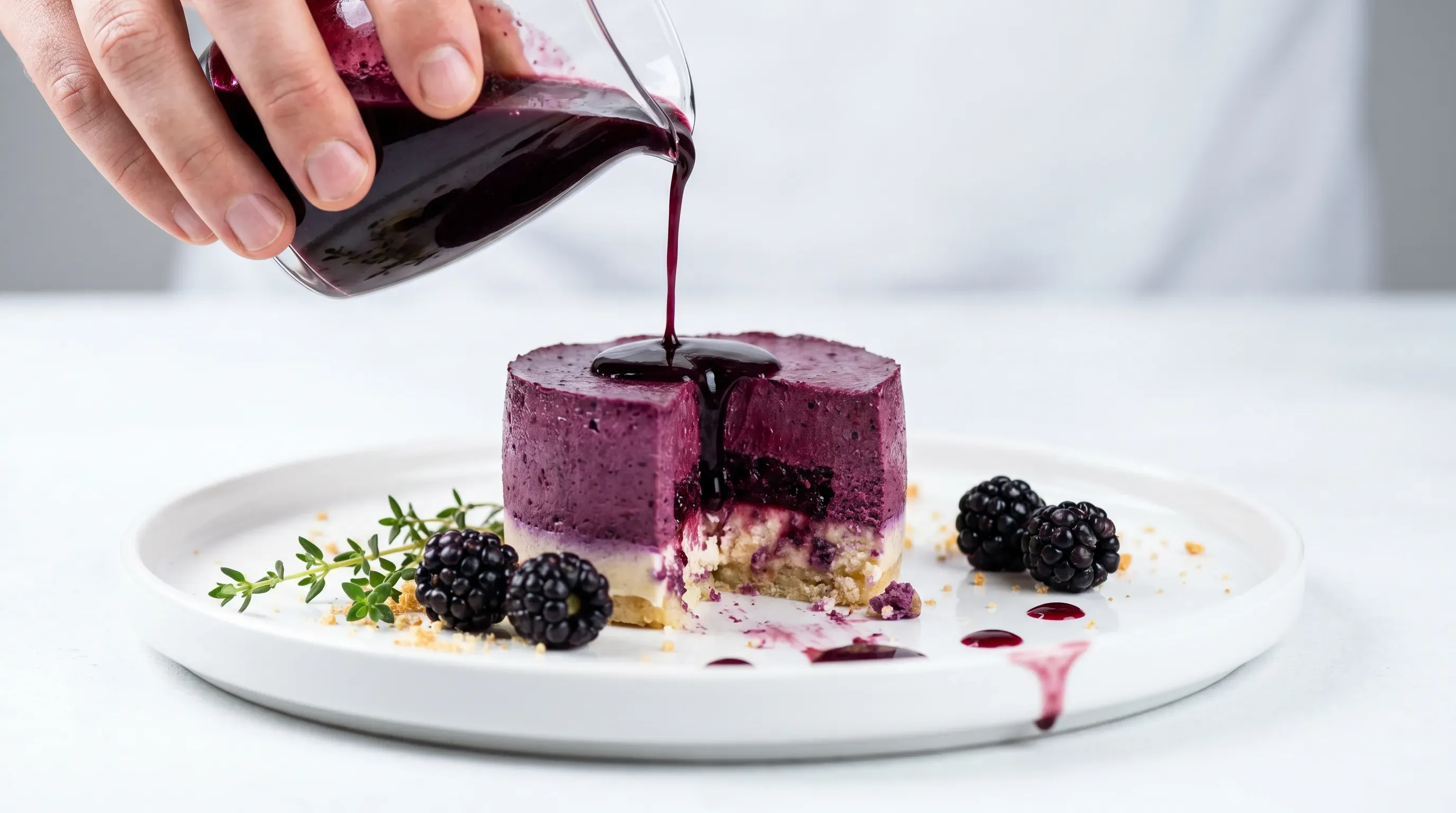 Brombeer-Mousse – histaminarm & glutenfrei & vegan