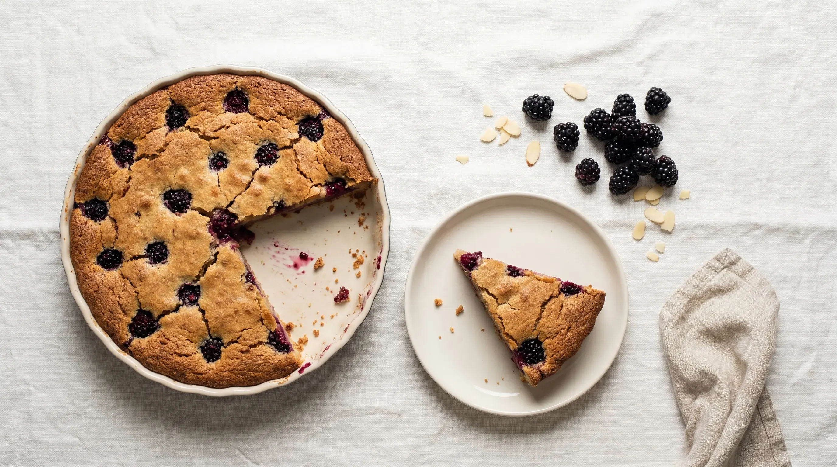 Brombeeren Dessert – glutenfrei & vegetarisch & histaminarm