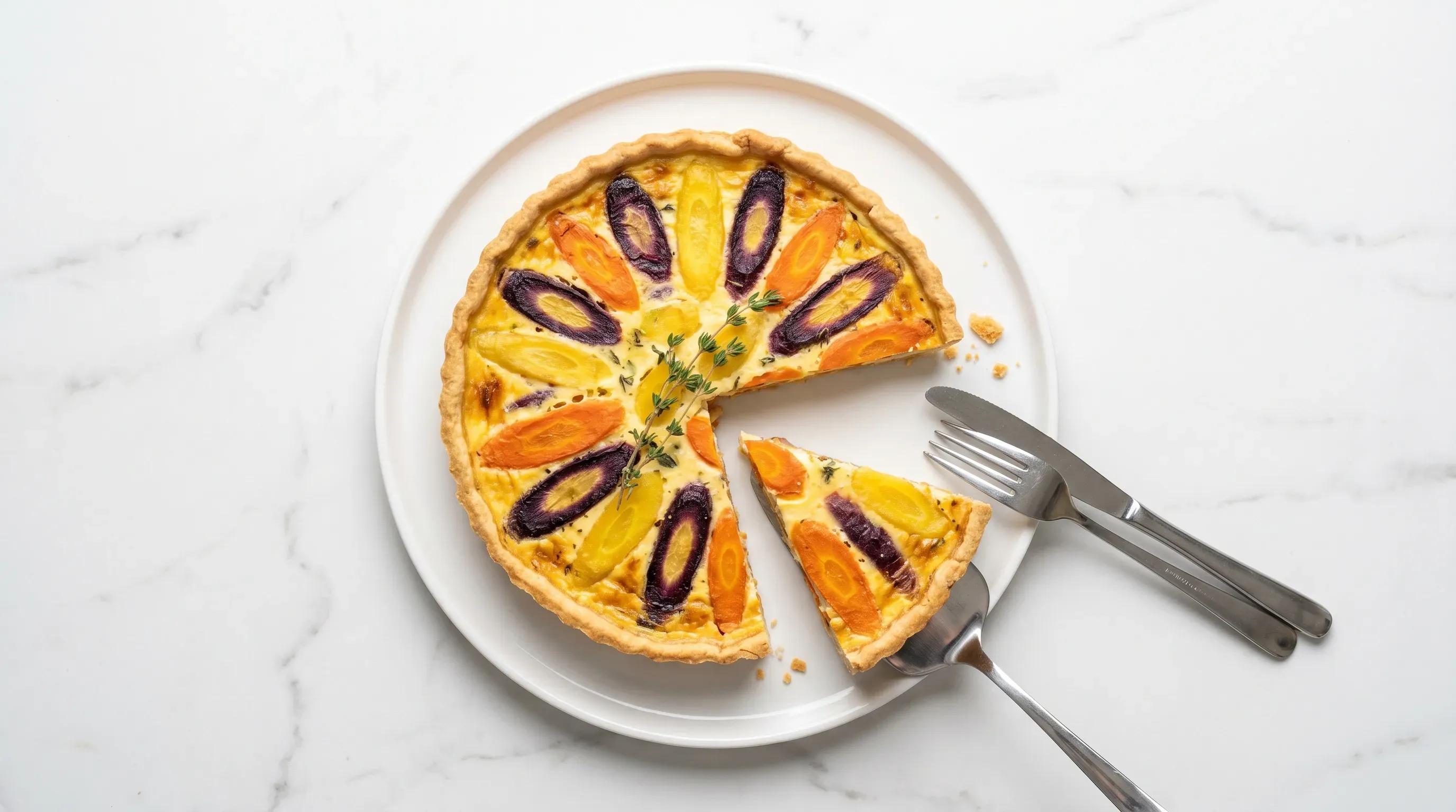 Bunte Möhren-Quiche – histaminarm & vegetarisch
