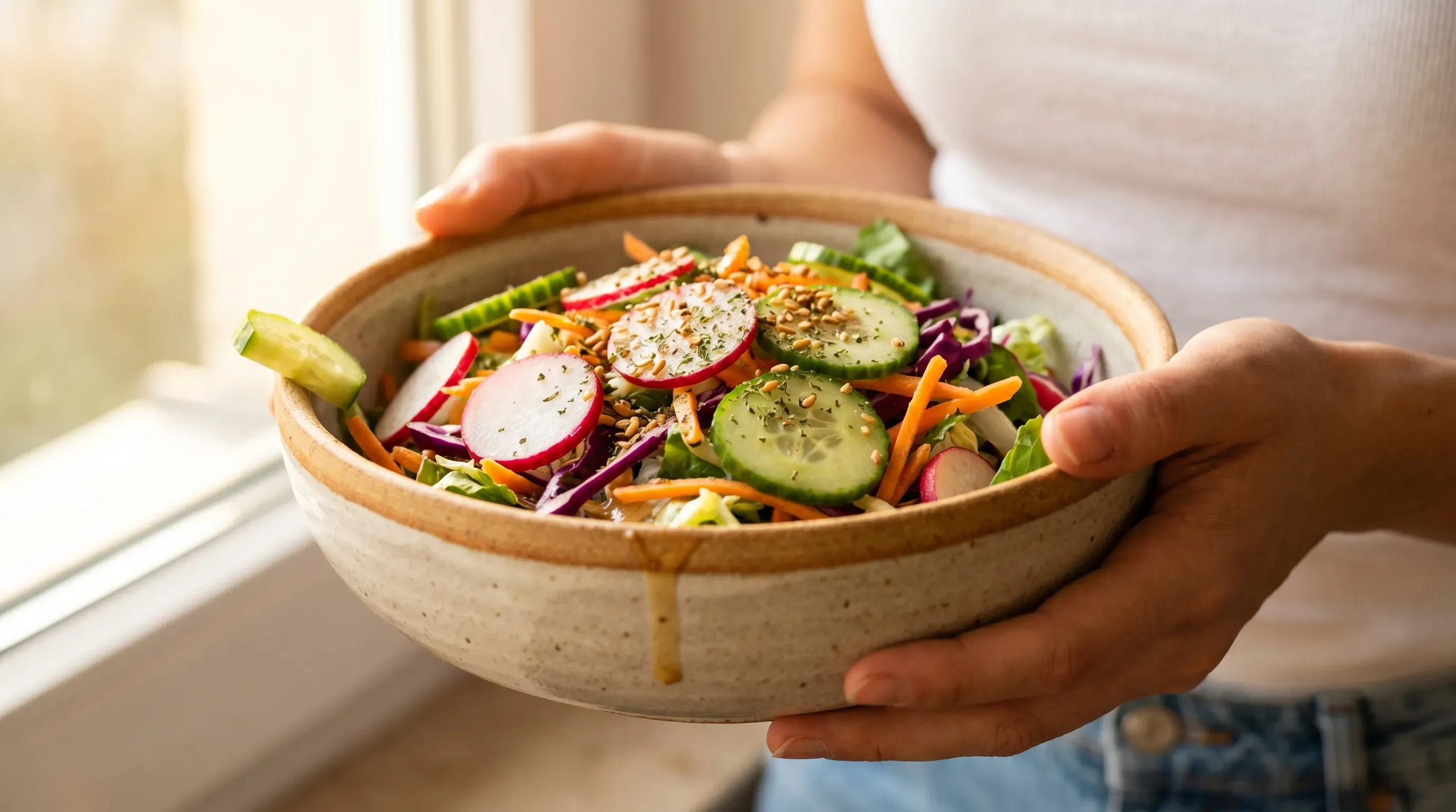 Bunter Salat – histaminarm & glutenfrei & vegan