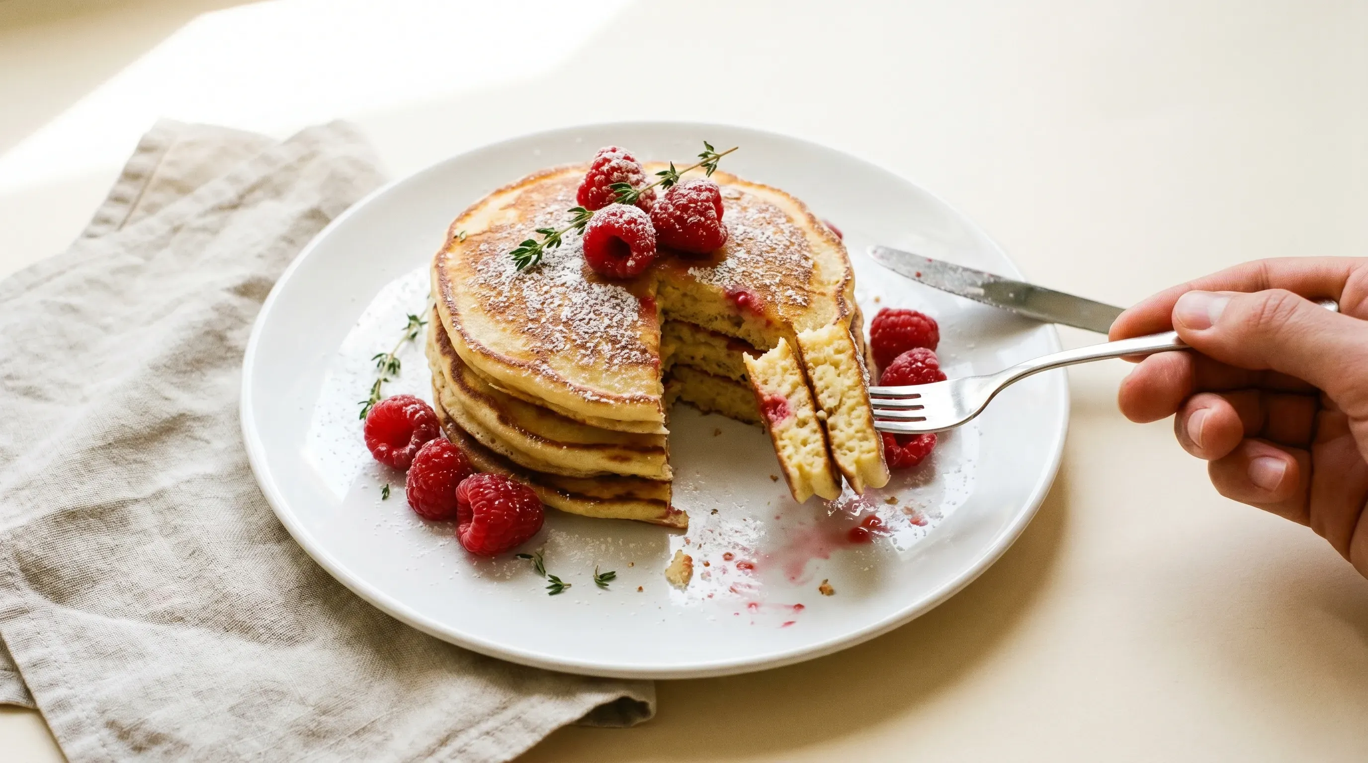 Buttermilch-Pfannkuchen – histaminarm