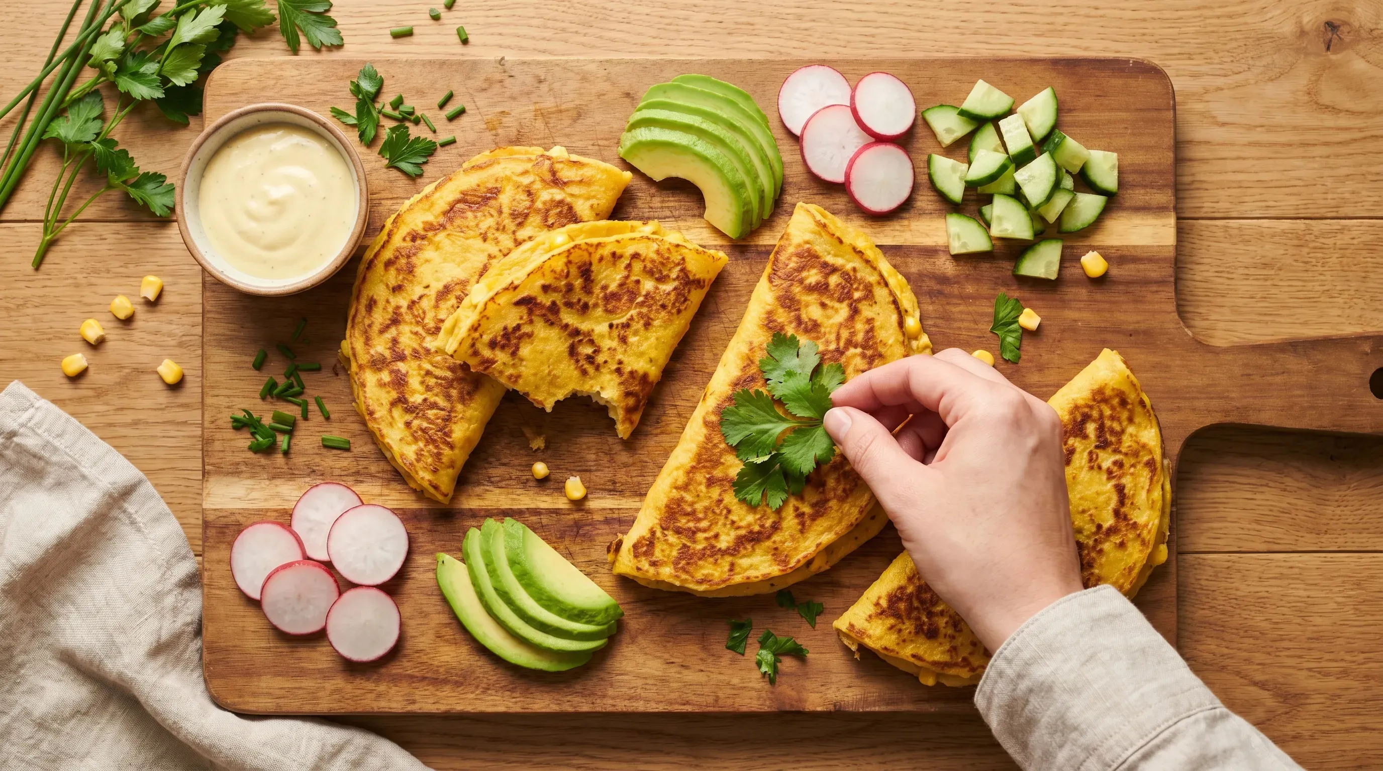 Cachapas – glutenfrei & vegan & histaminarm