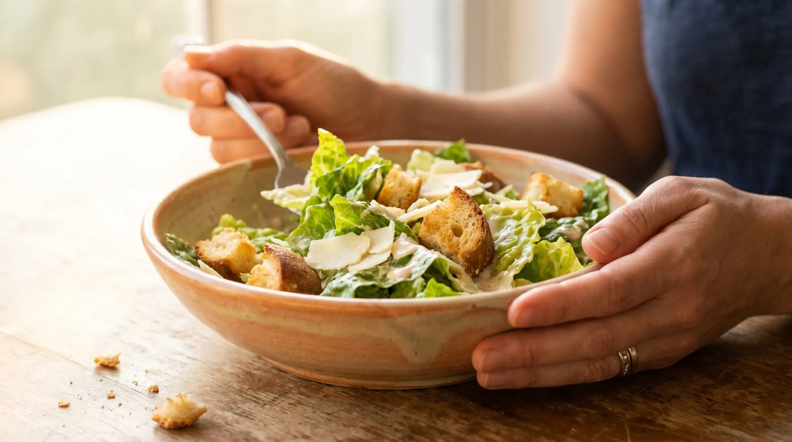 Caesar Salat wie im Restaurant