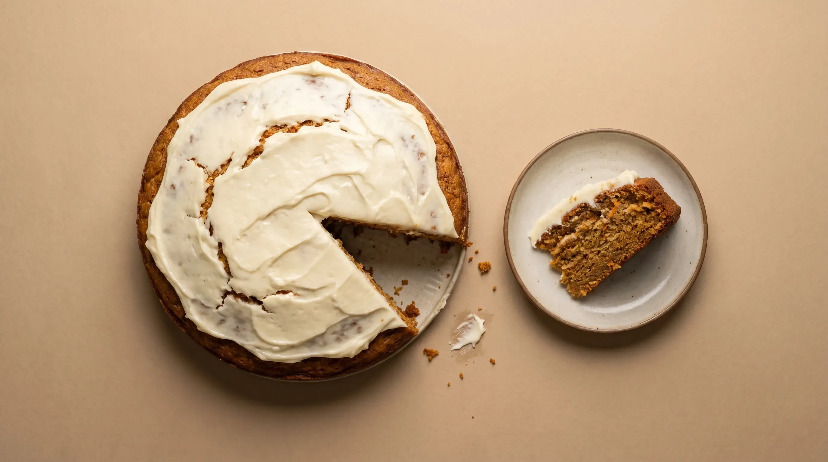 Carrot-Cake mit Cream-Cheese-Frosting