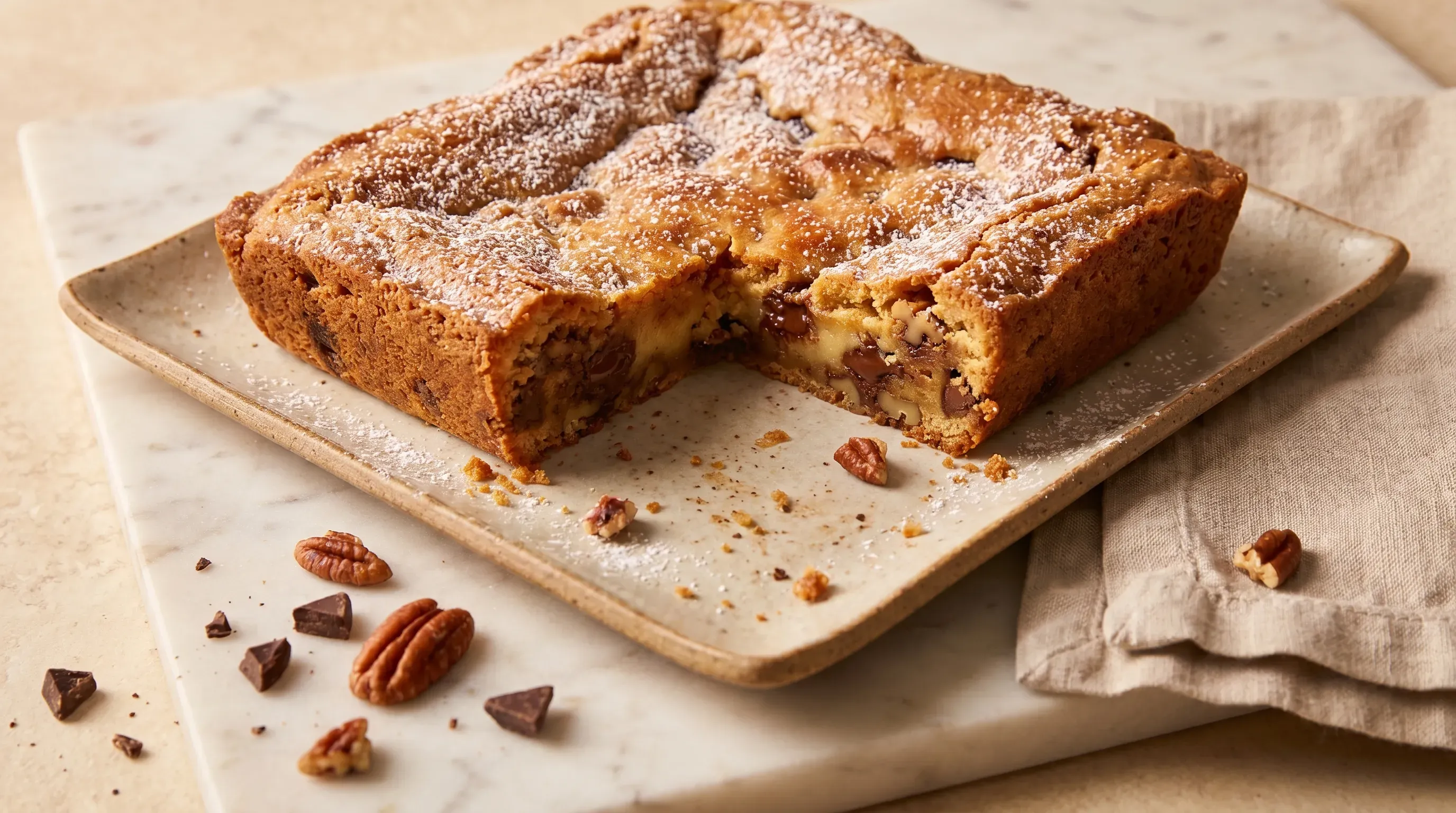 Choco Chip Blondies