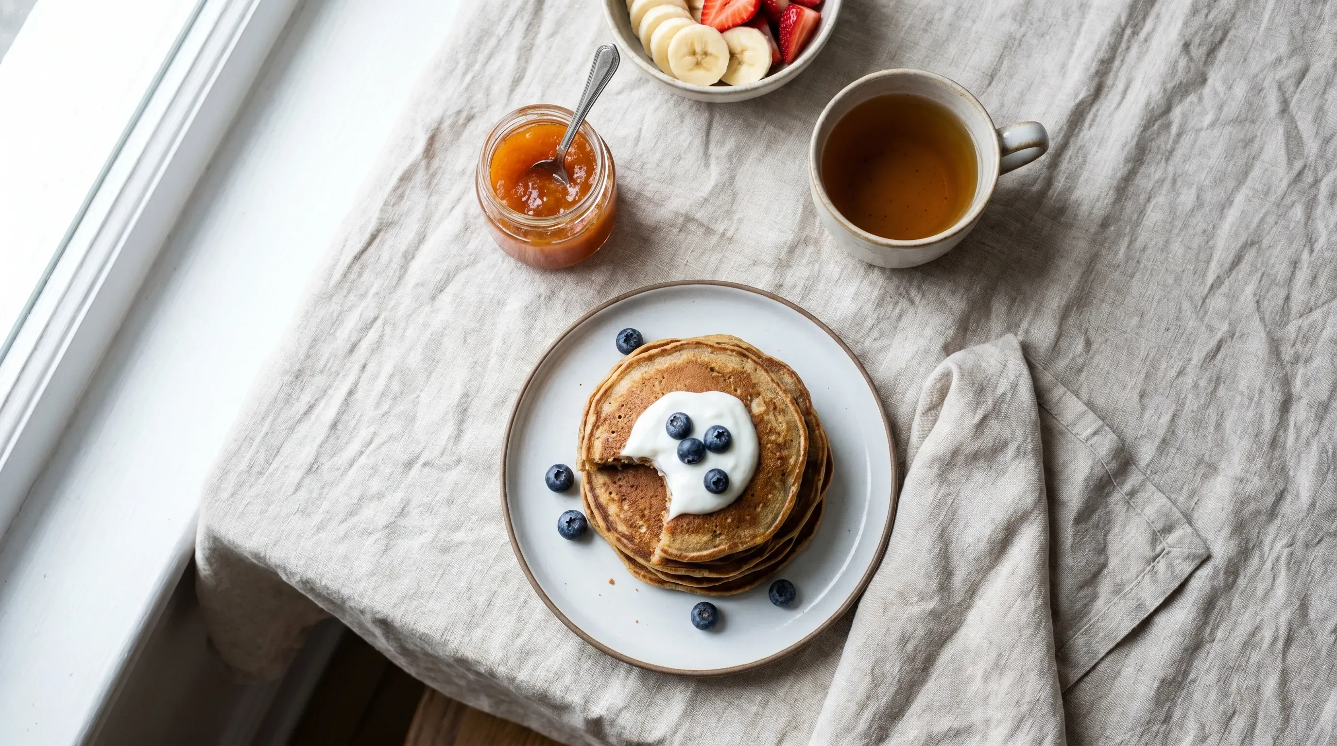 Coffee-Pancakes – glutenfrei & laktosefrei & histaminarm