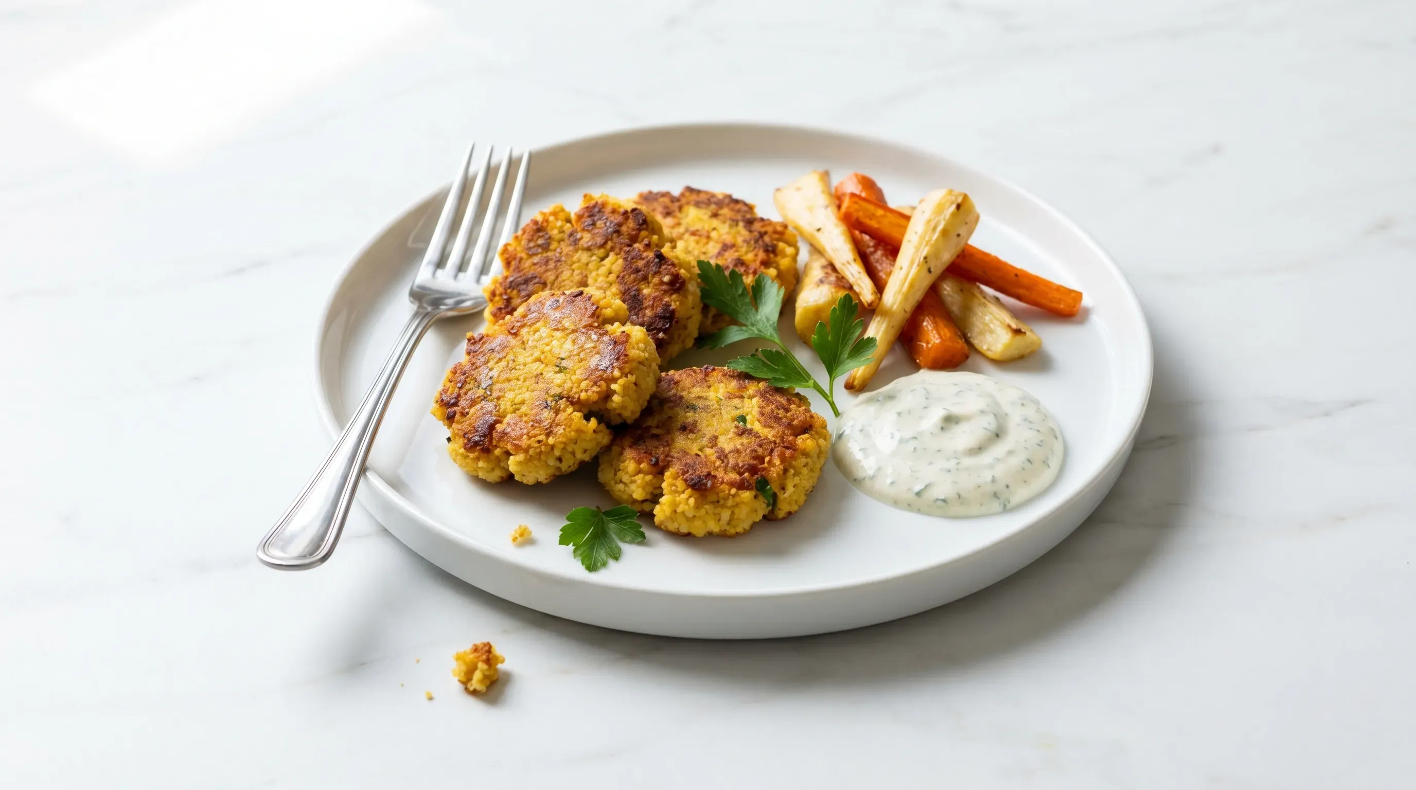 Couscous-Bratlinge – glutenfrei & vegetarisch & histaminarm