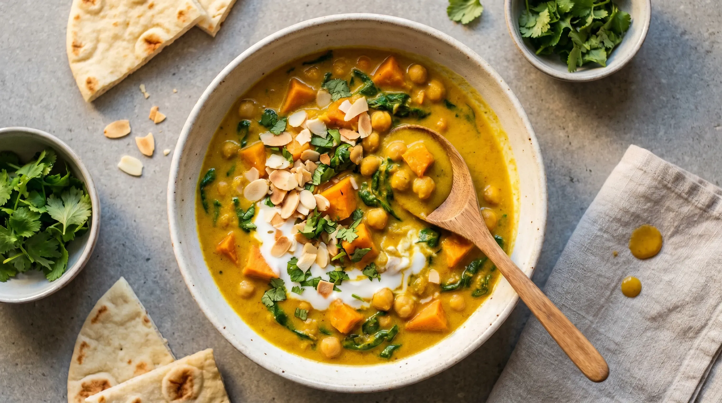 Cremig-köstliches Kurkuma-Curry ohne Curry