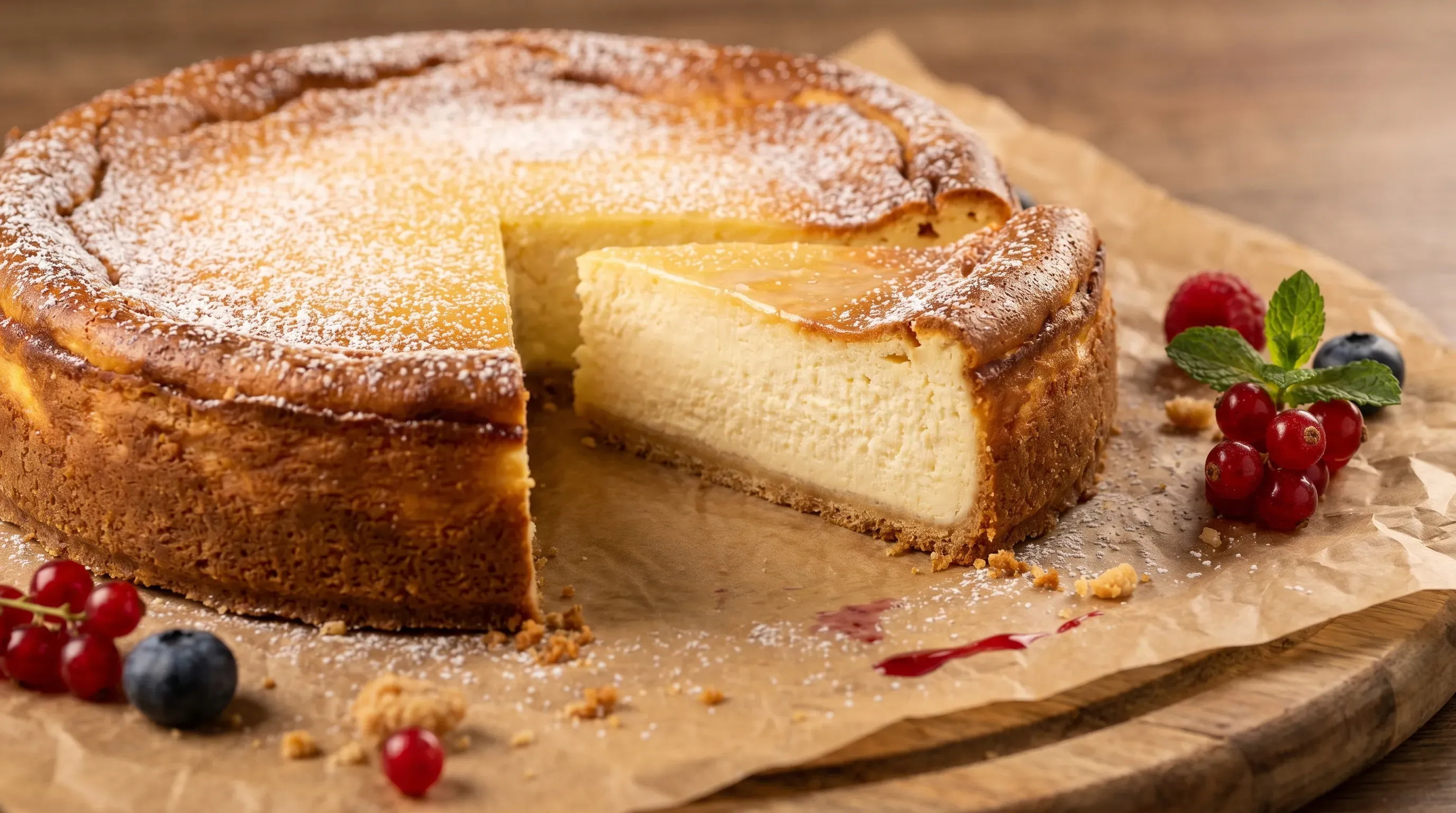 Cremiger Käsekuchen – histaminarm & glutenfrei