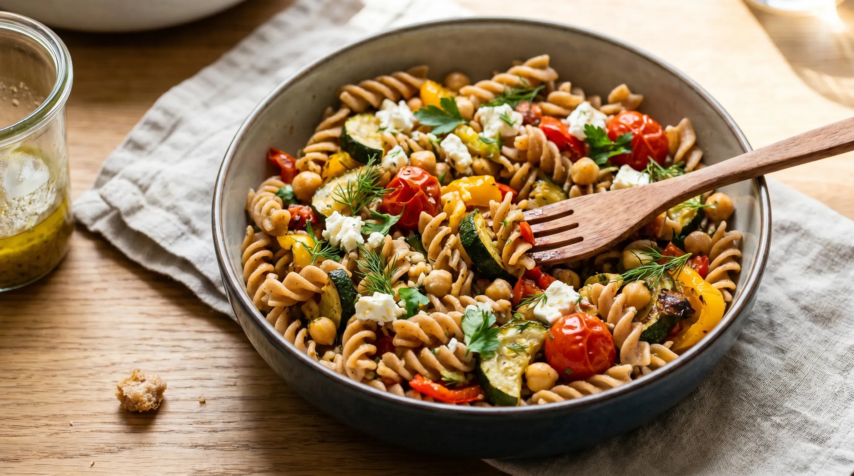 Darmfreundlicher Pasta-Salat