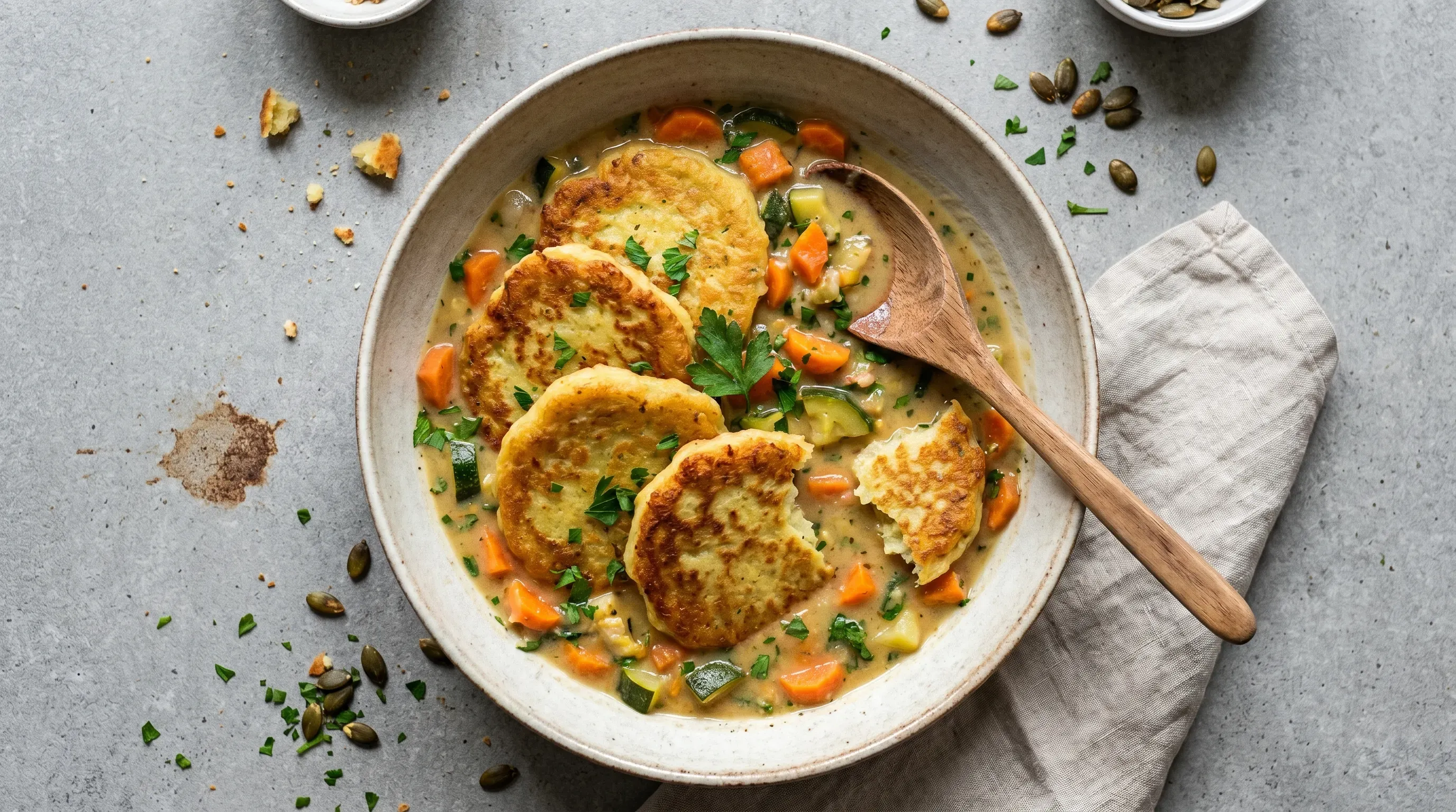 Kartoffelfladen – histaminarm & vegetarisch