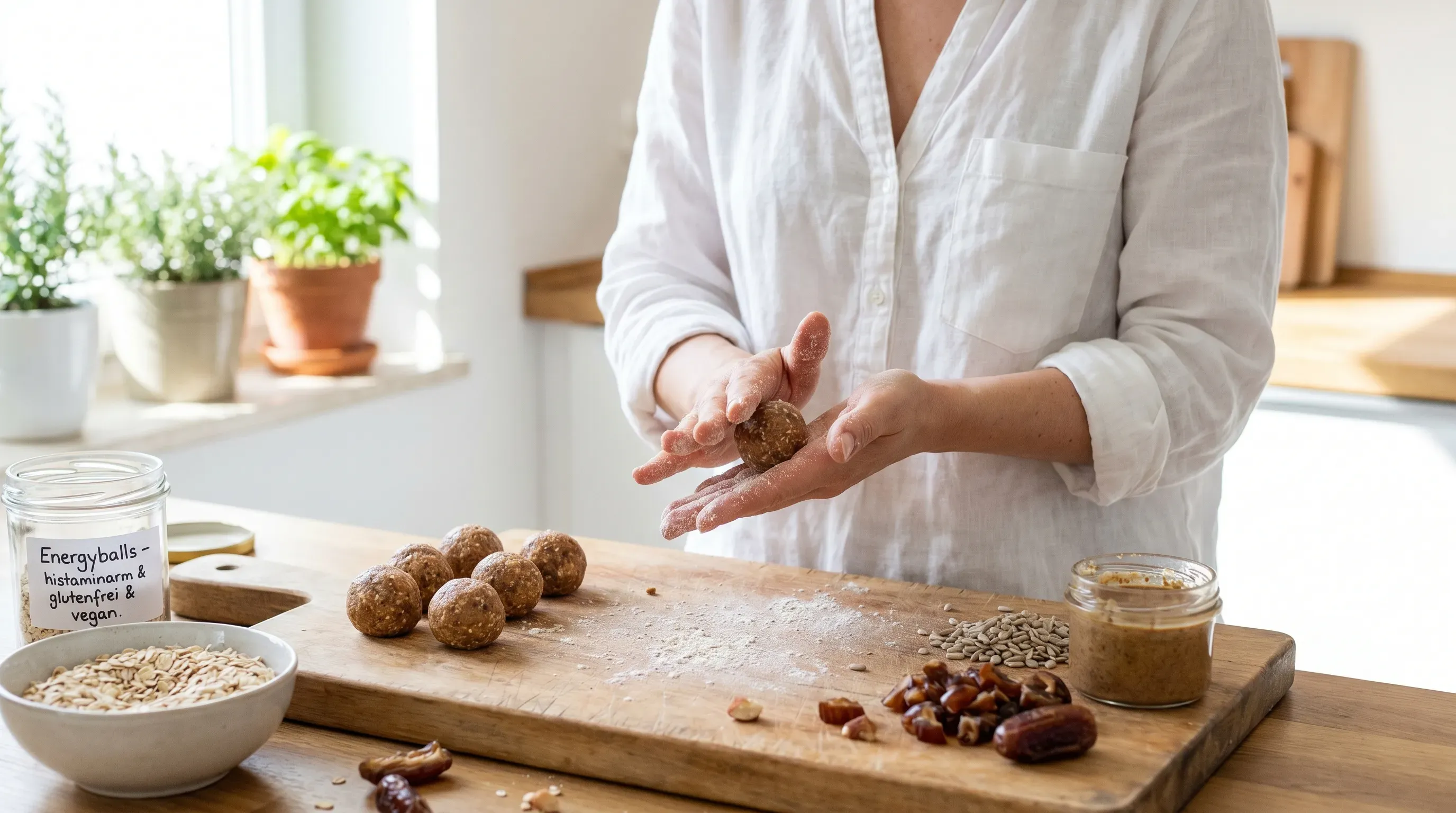 Energyballs – histaminarm & glutenfrei & vegan
