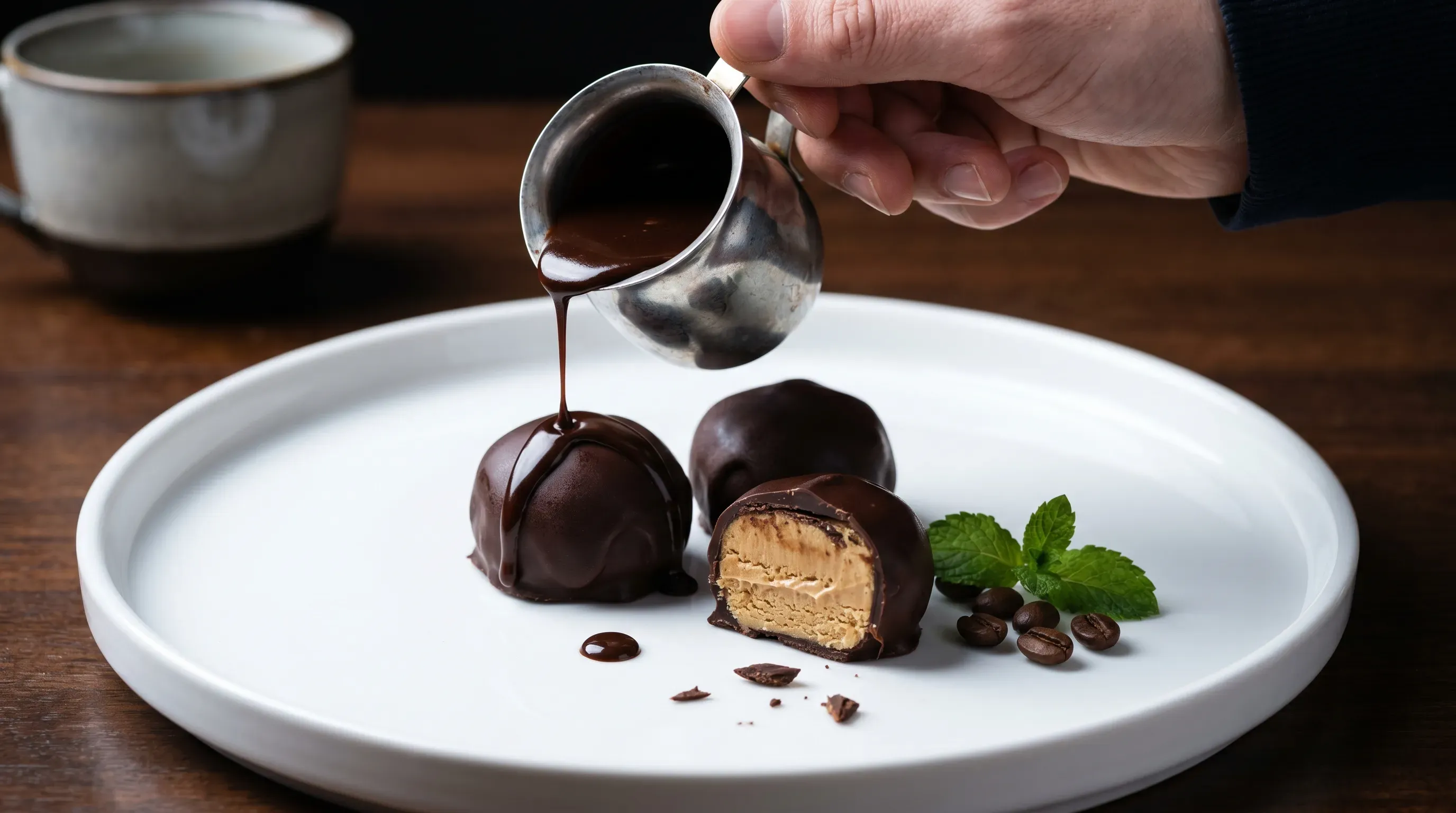 Espresso Pralinen – glutenfrei & vegan & laktosefrei