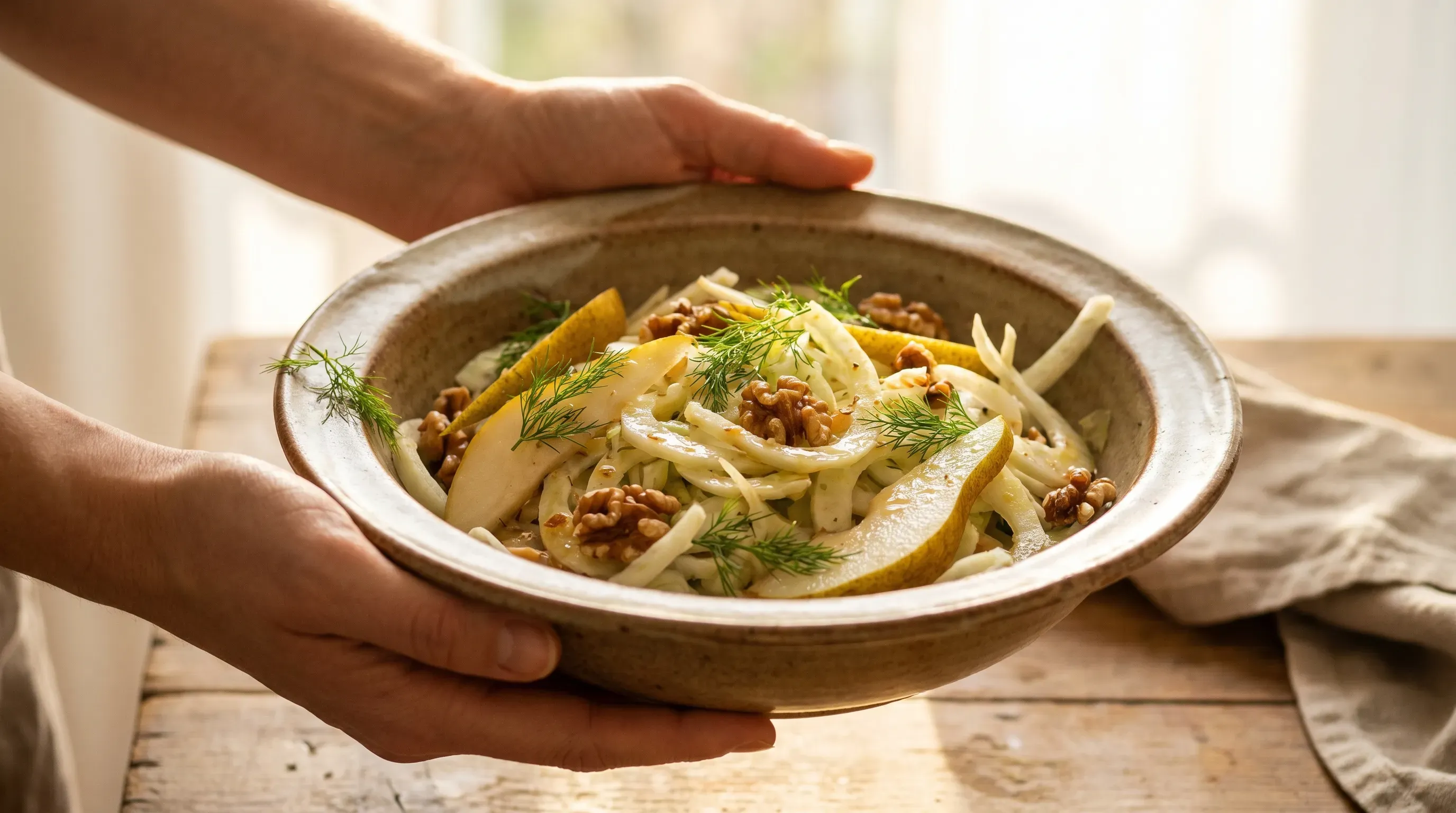 Fenchel Birnen Salat