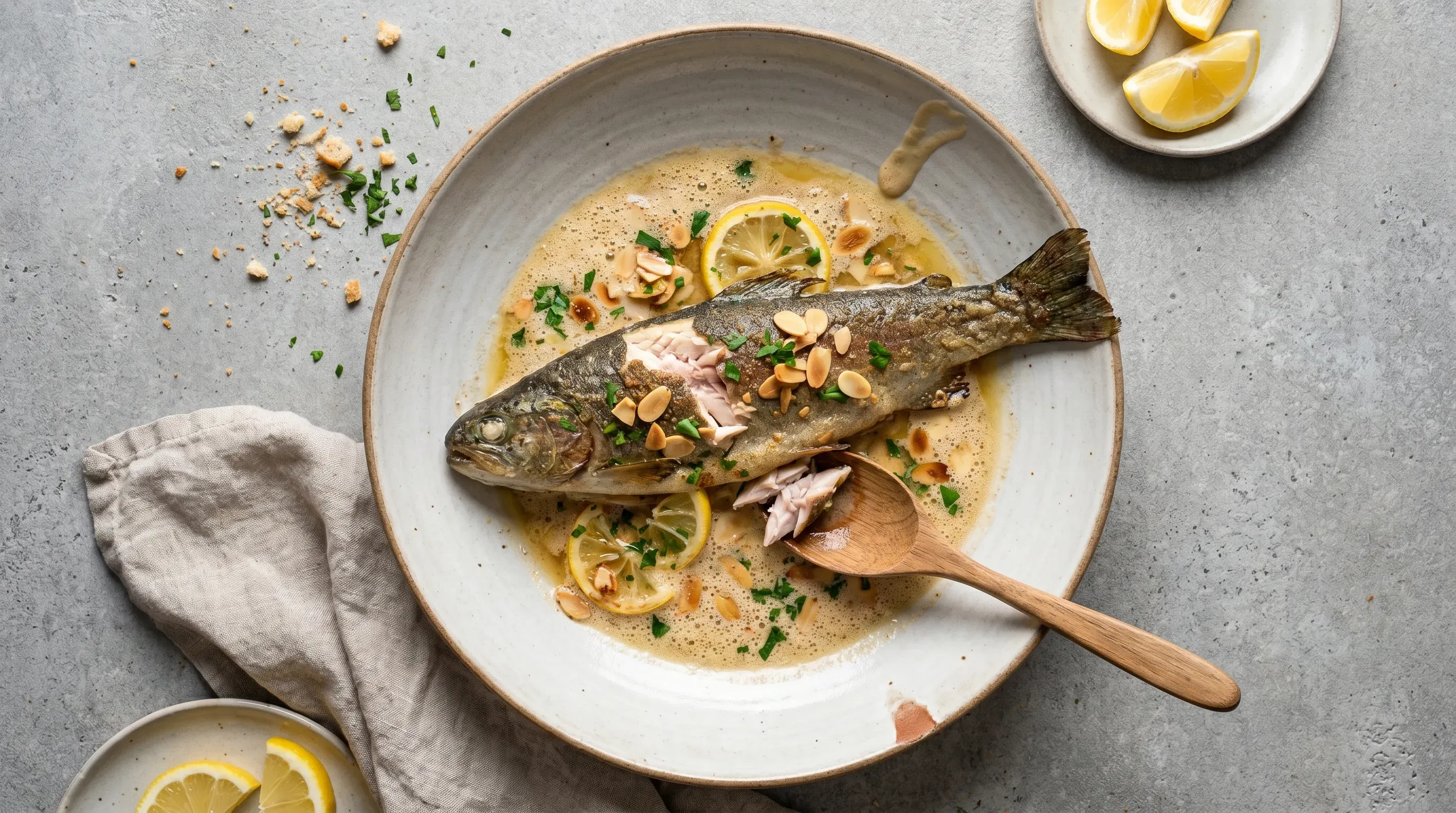 Fischgerichte - Forelle Müllerin