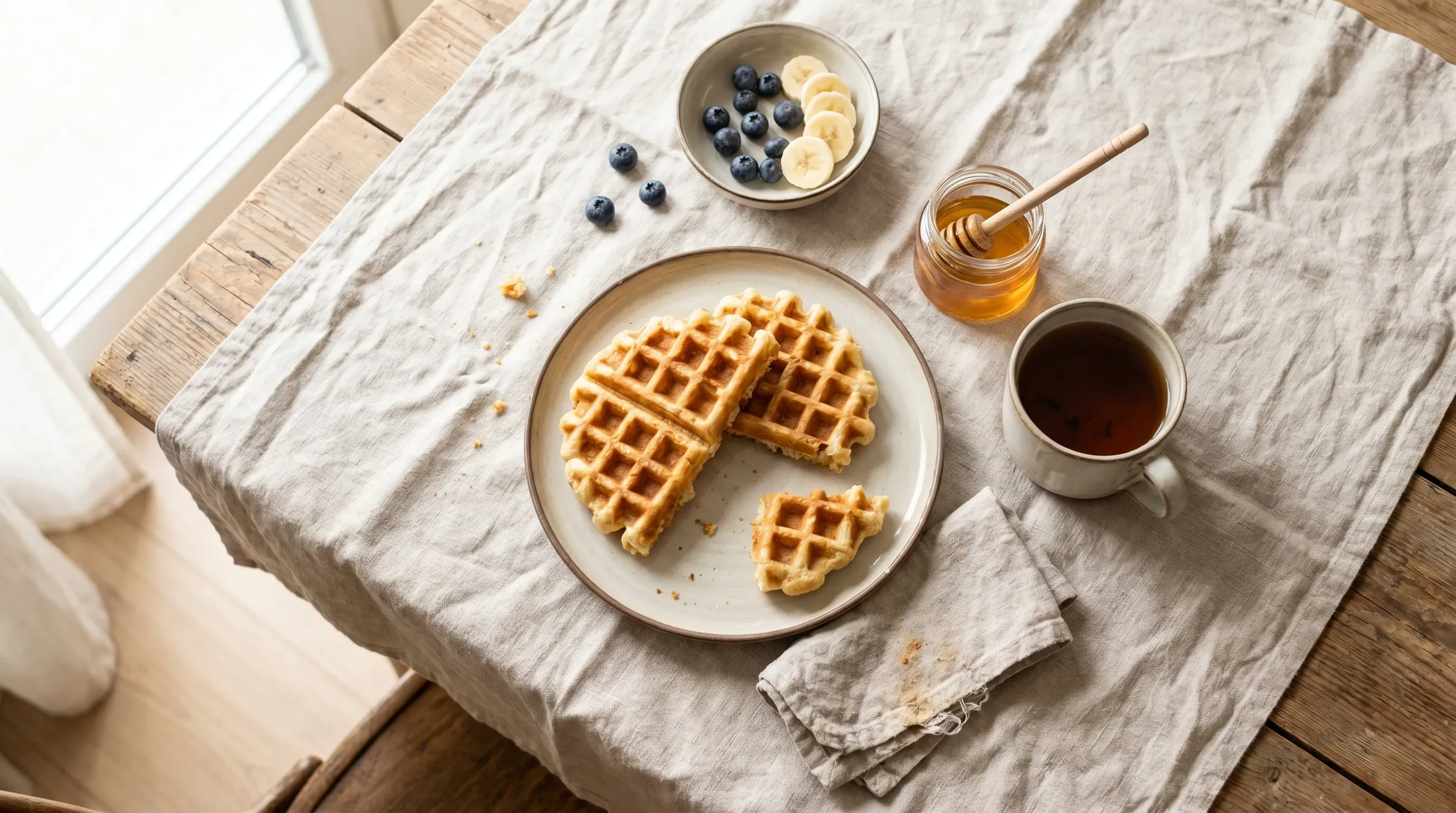 Fluffige Waffeln – histaminarm & glutenfrei