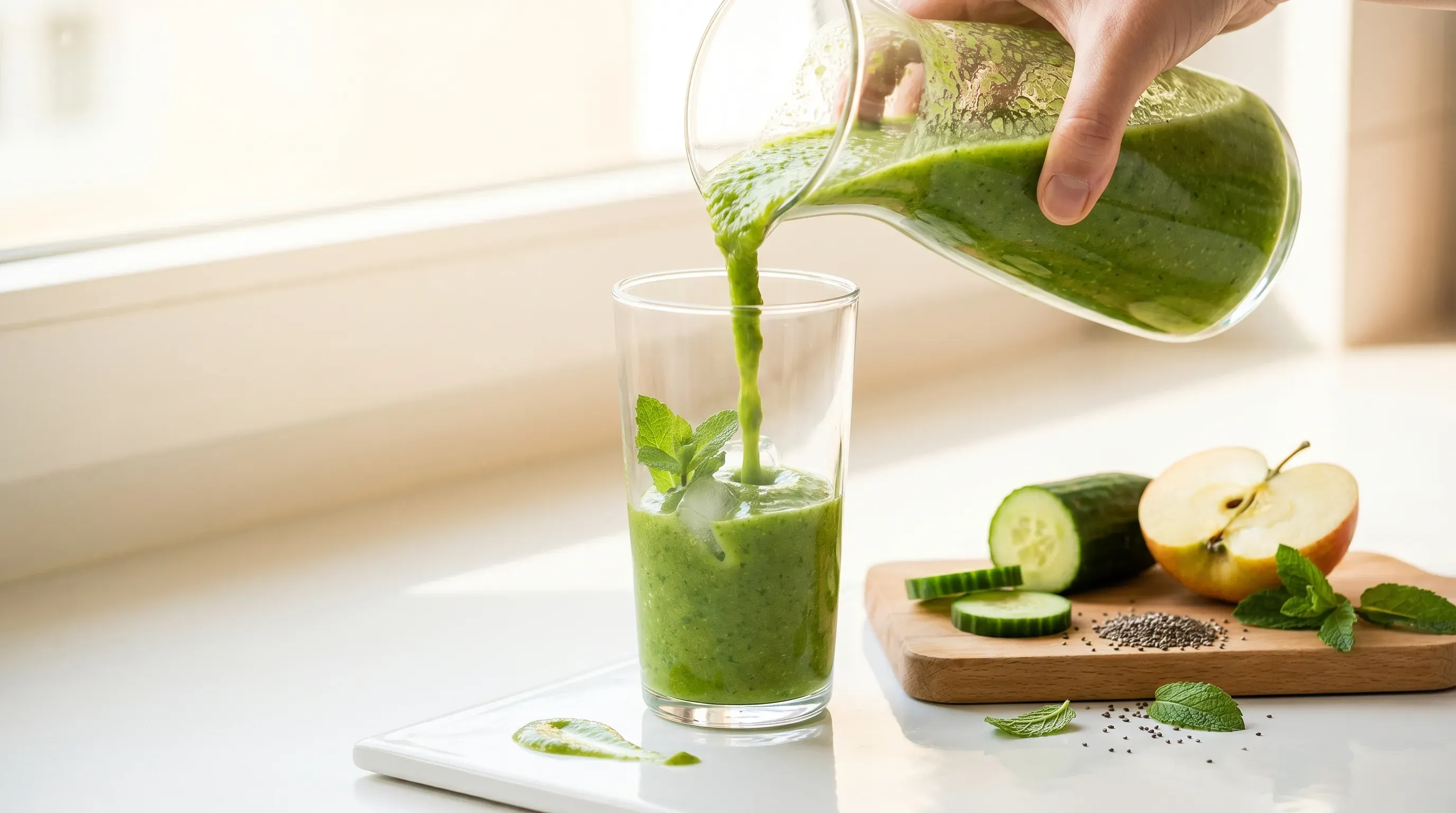 Fruchtiger GEMÜSE-SMOOTHIE
