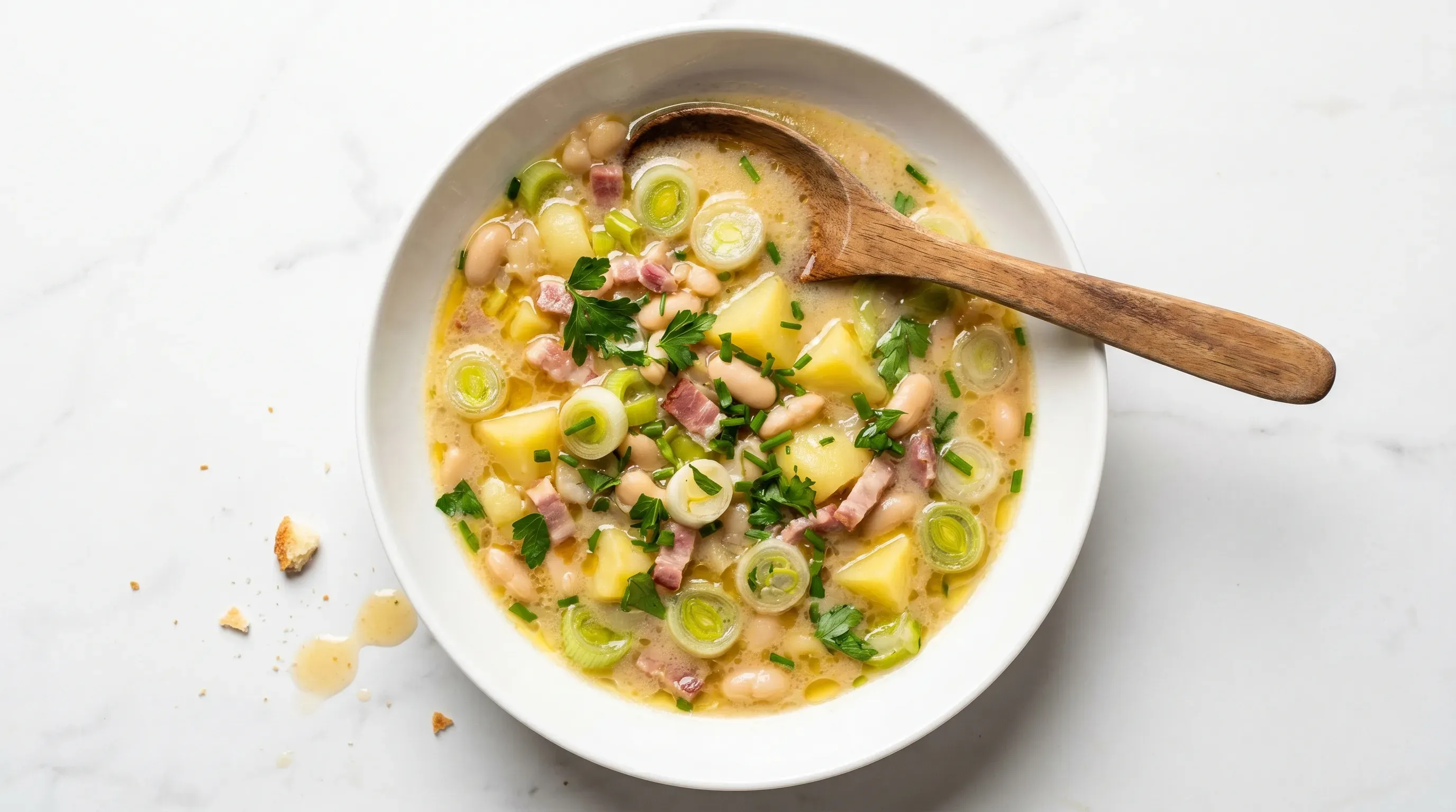 Frühlingszwiebelsuppe