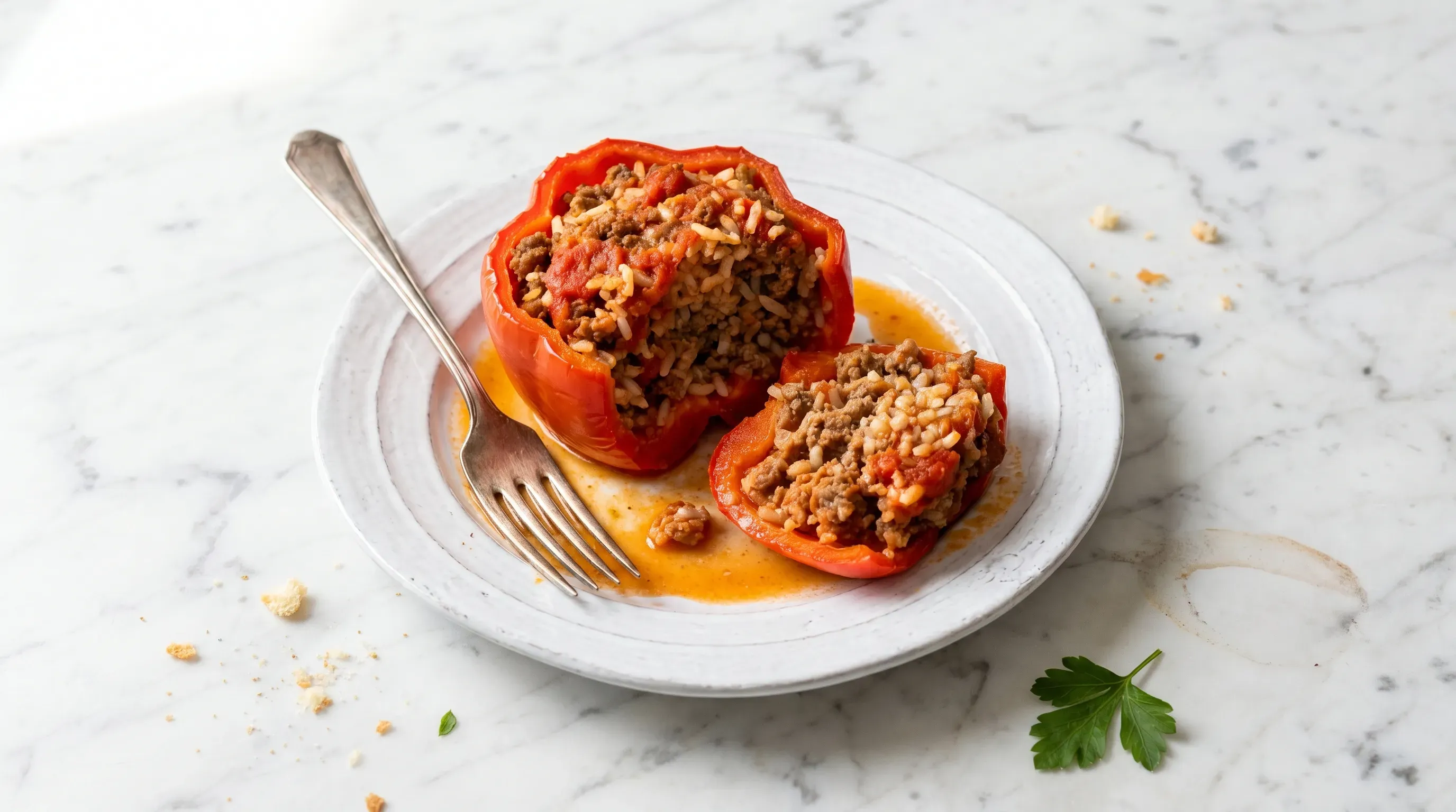 Gefüllte Paprika