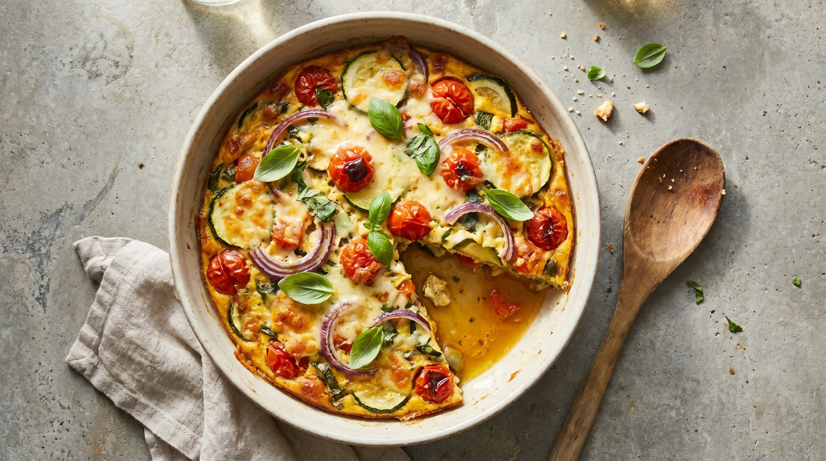 Gemüse-Frittata aus dem Ofen