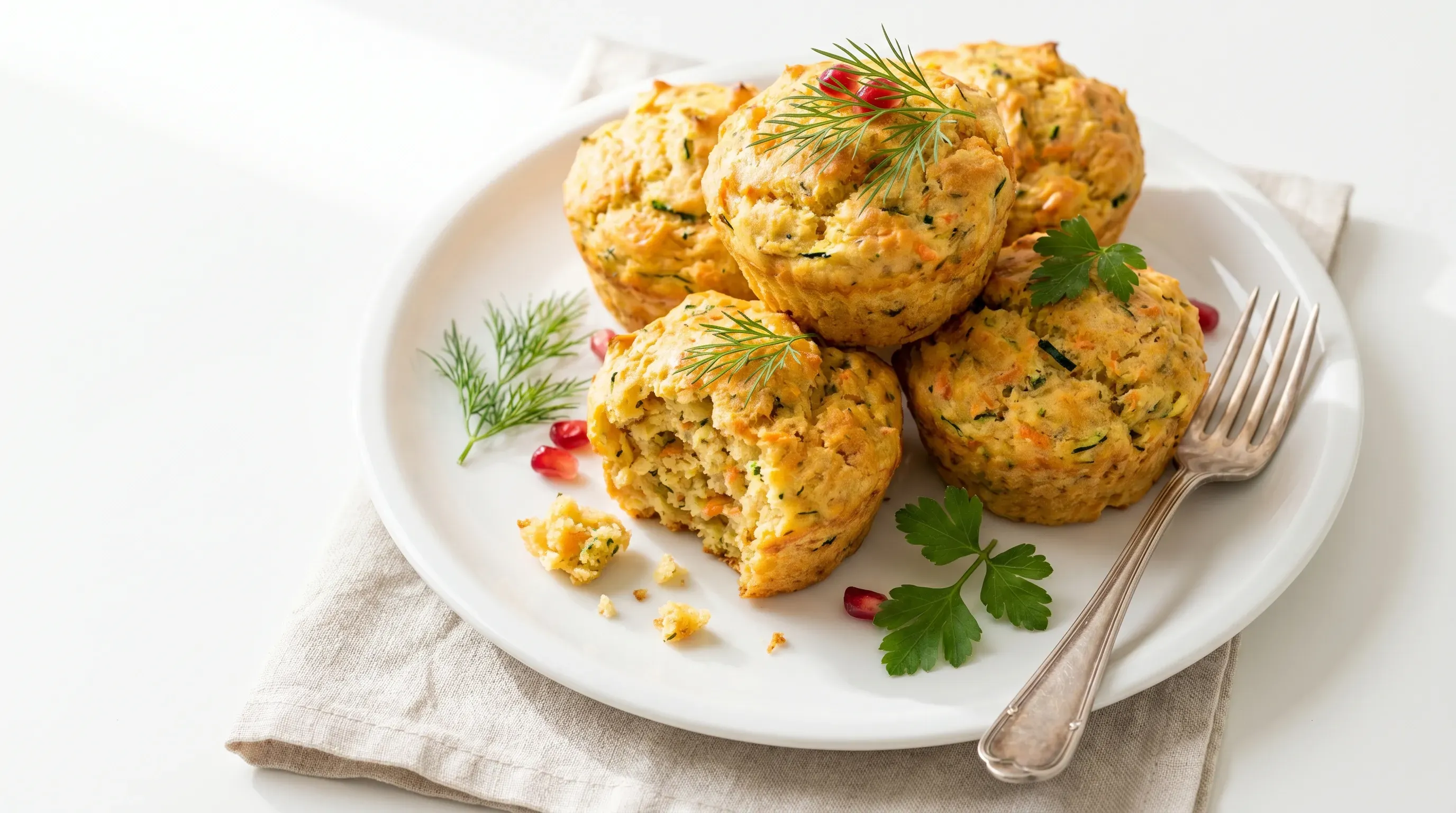 Gemüse-Muffins – glutenfrei & vegetarisch & histaminarm
