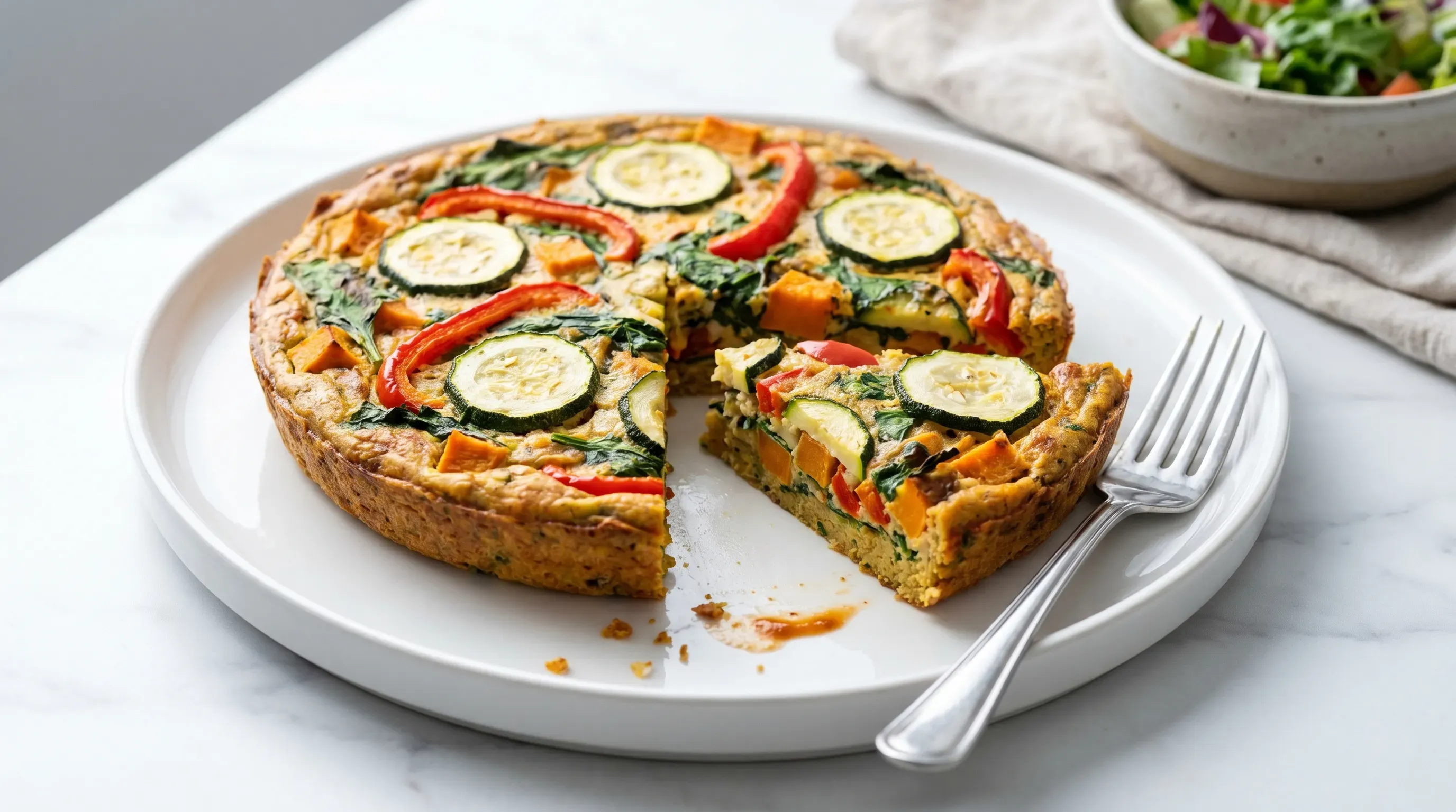 Gemüse-Quiche – histaminarm & glutenfrei & vegan