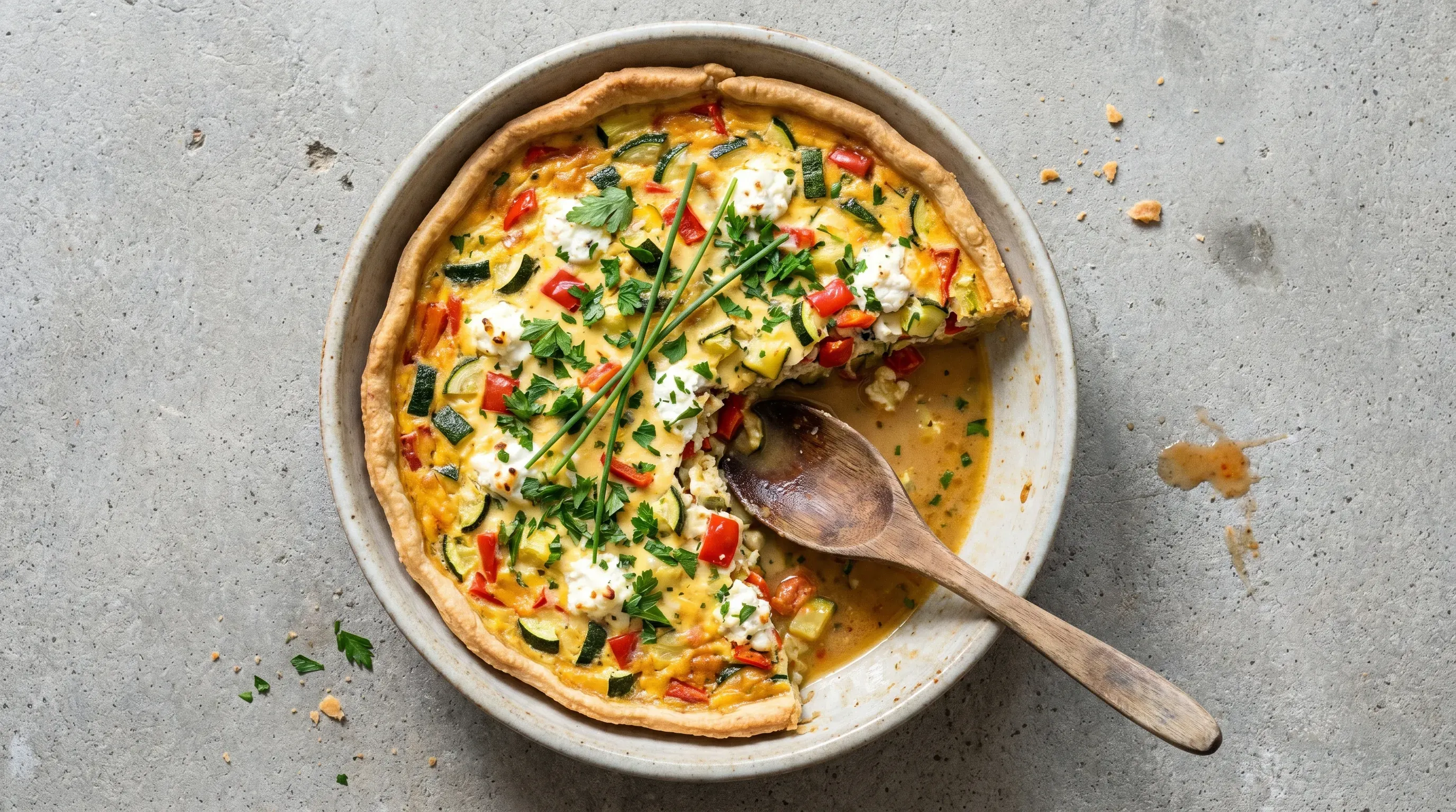 Gemüsebabyquiche – histaminarm & vegetarisch