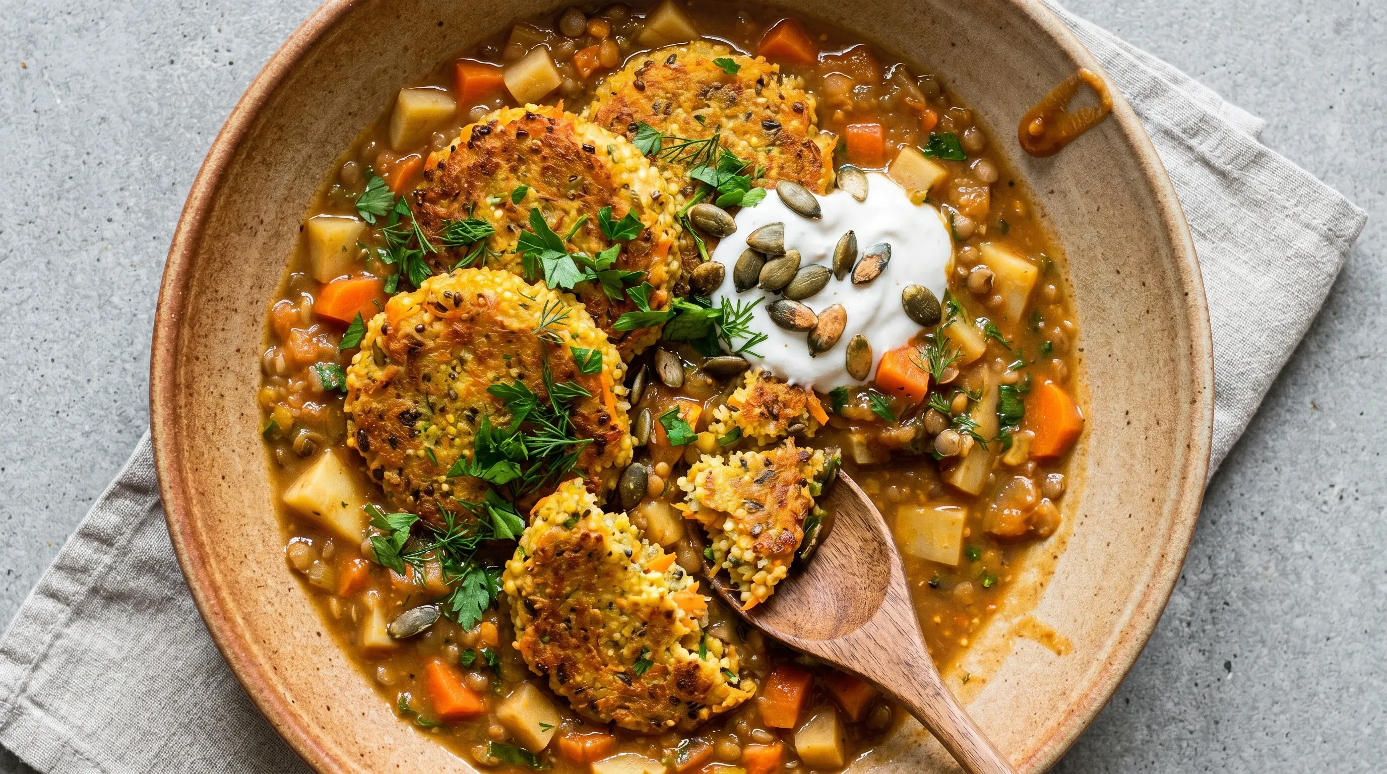 Gemüsebratlinge – histaminarm & glutenfrei & vegetarisch