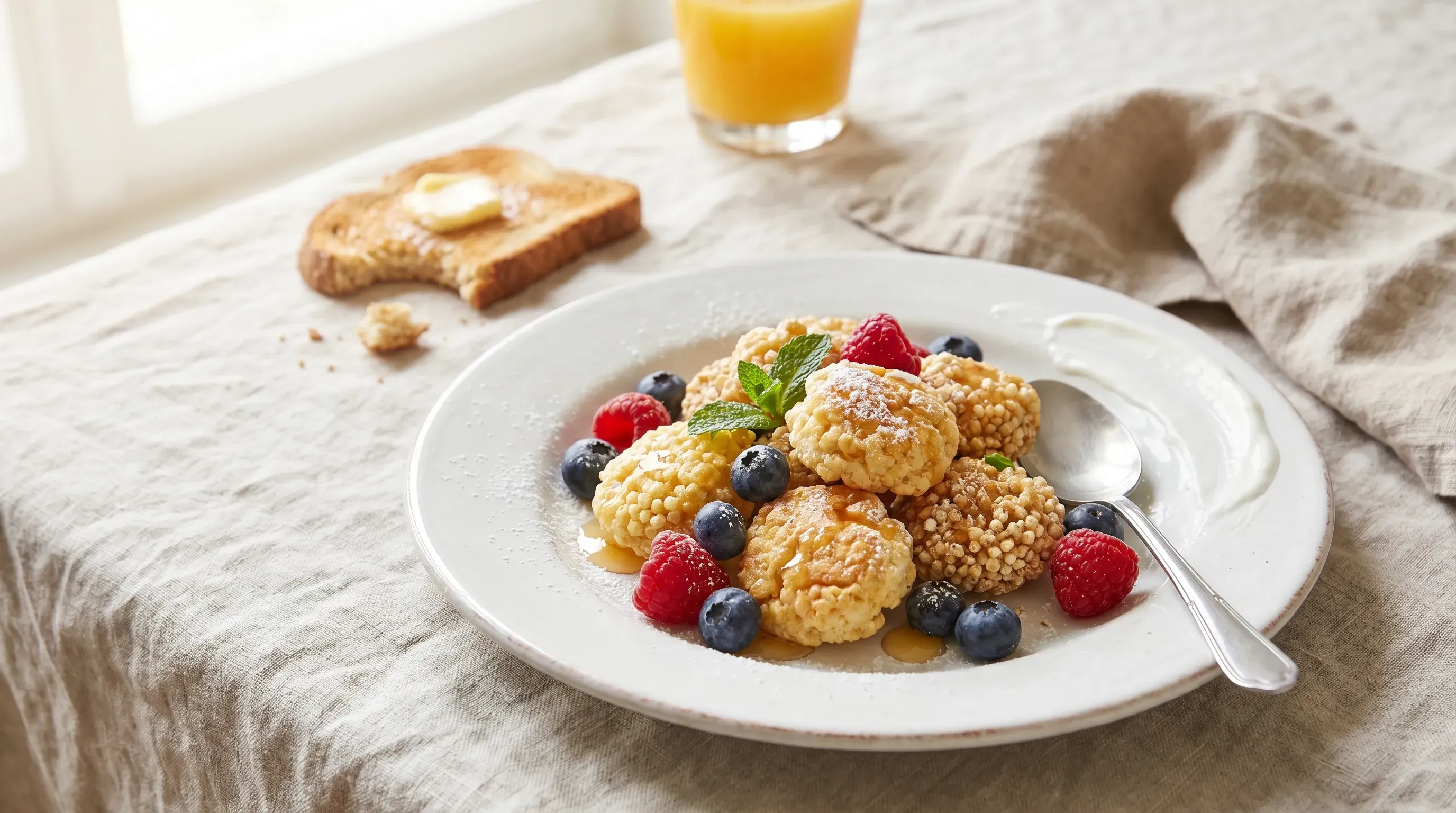 Gepuffte Hirse / Gepufftes Quinoa